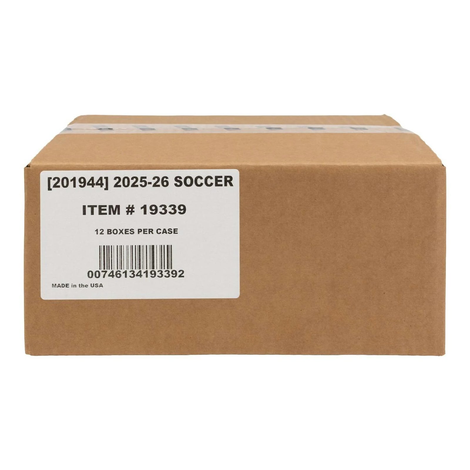 DRAFT - New 2025/26 Panini Select La Liga Soccer Hobby International 12-Box Case