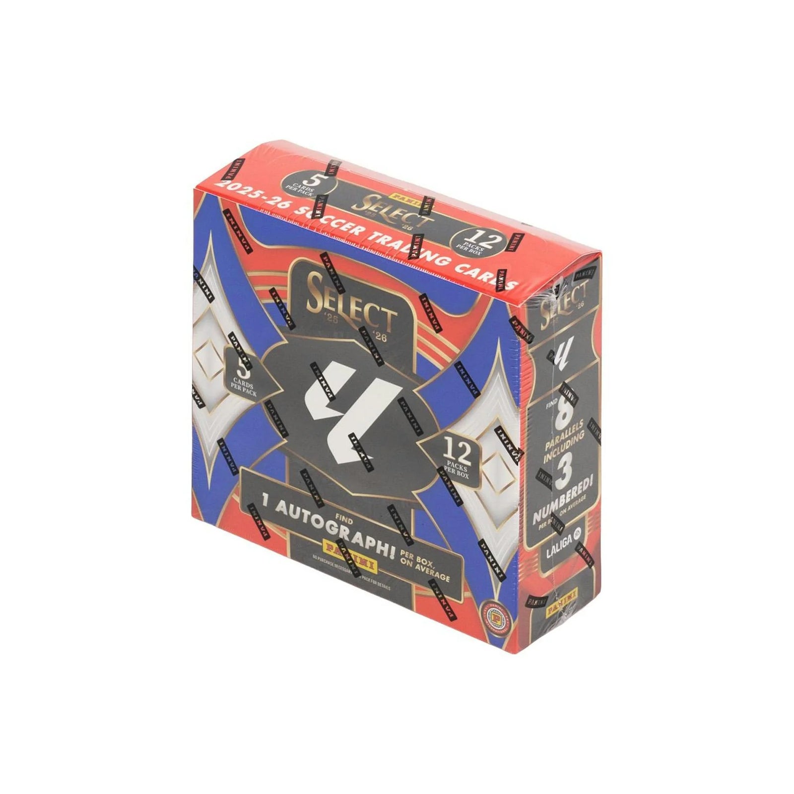 DRAFT - New 2025/26 Panini Select La Liga Soccer Hobby International 12-Box Case