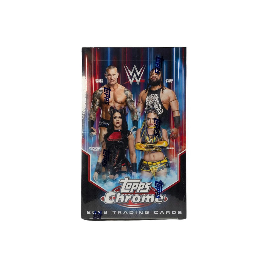 DRAFT - 2026 Topps Chrome WWE Wrestling Hobby Box | dacardworld:BVF70M5DO3