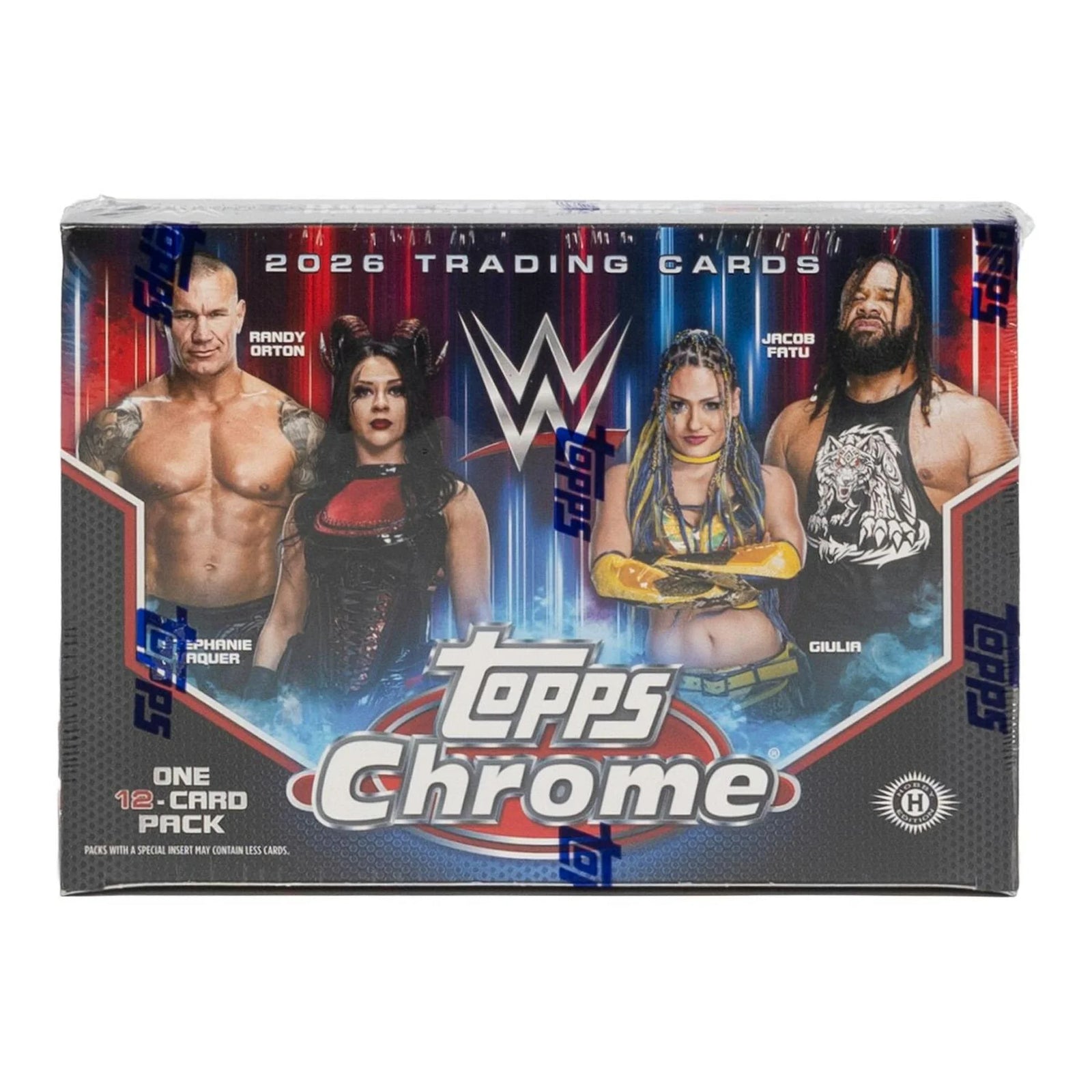 DRAFT - 2026 Topps Chrome WWE Wrestling Delight 6-Box Case