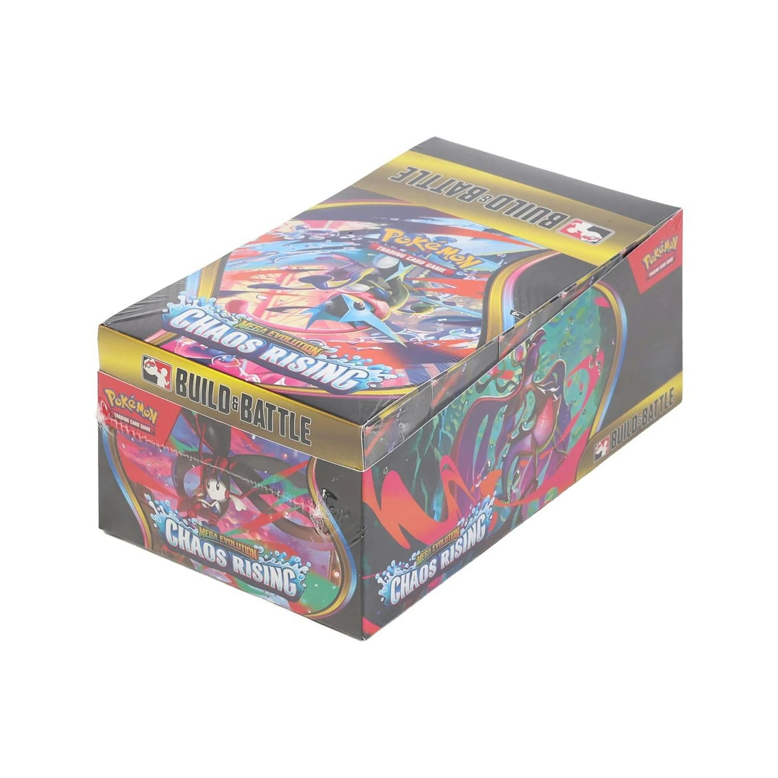 Pokemon Mega Evolution Chaos Rising Build & Battle 6-Box Case | Sealed (Ships Sealed Only)