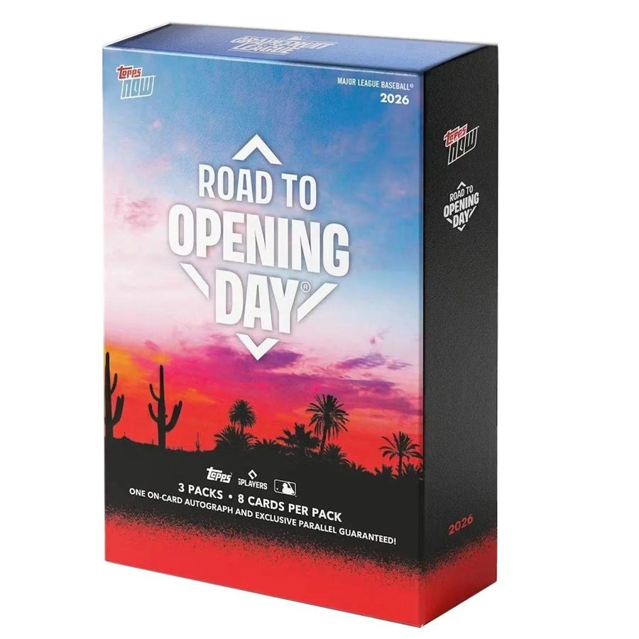 2026 Topps NOW Baseball Road to Opening Day Autograph Collector Box | Presell (Ships Sealed Only)