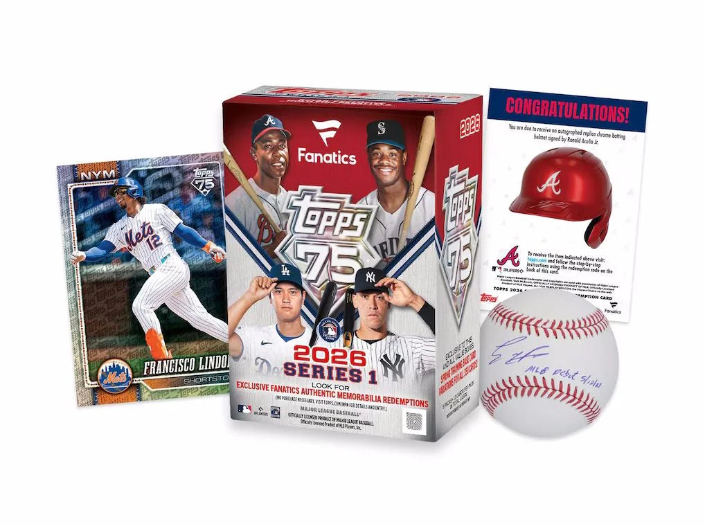 DRAFT - Just In 2026 Topps Series 1 Baseball Fanatics Blaster 40-Box Case