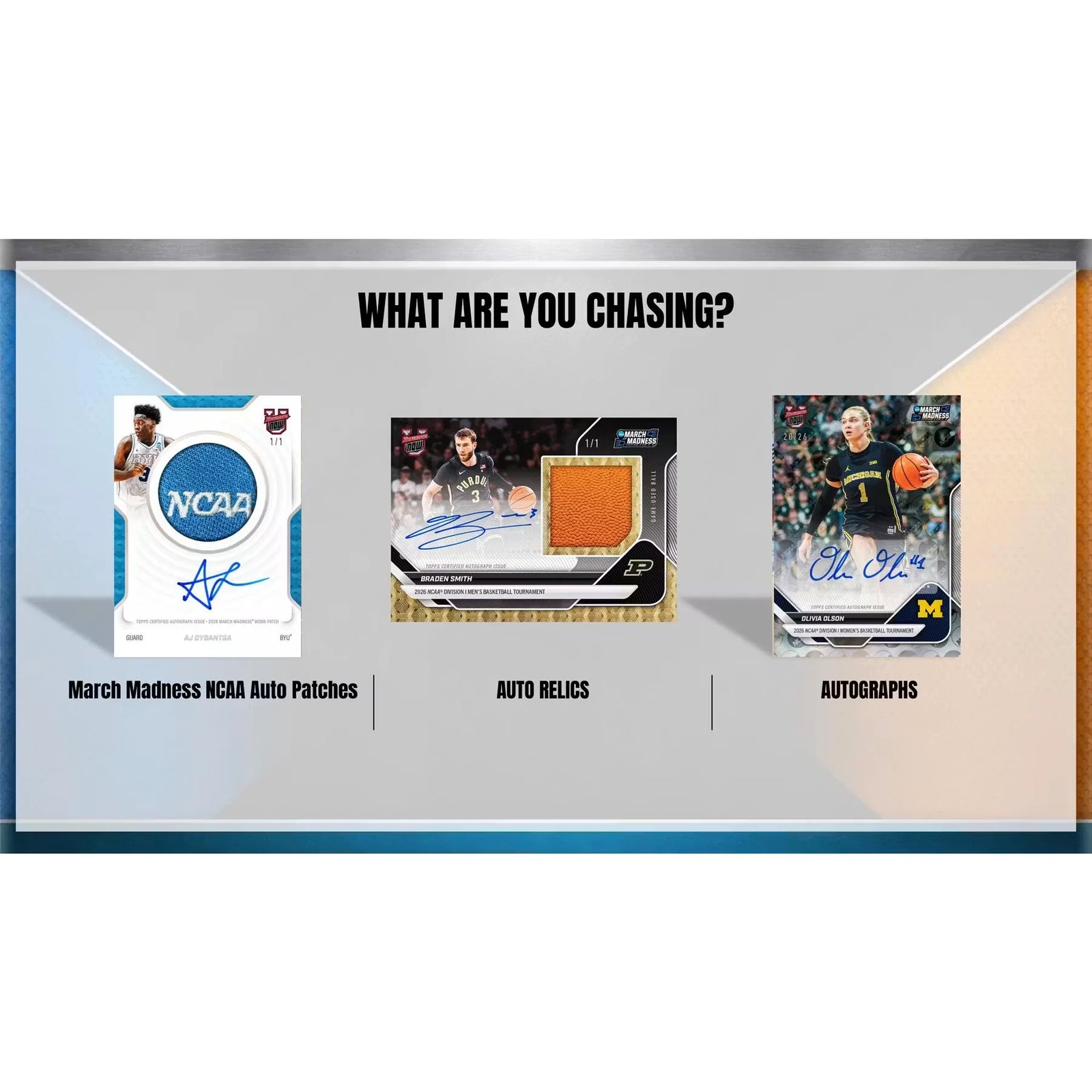 2025 26 Bowman University NOW March Madness Basketball Hobby Box