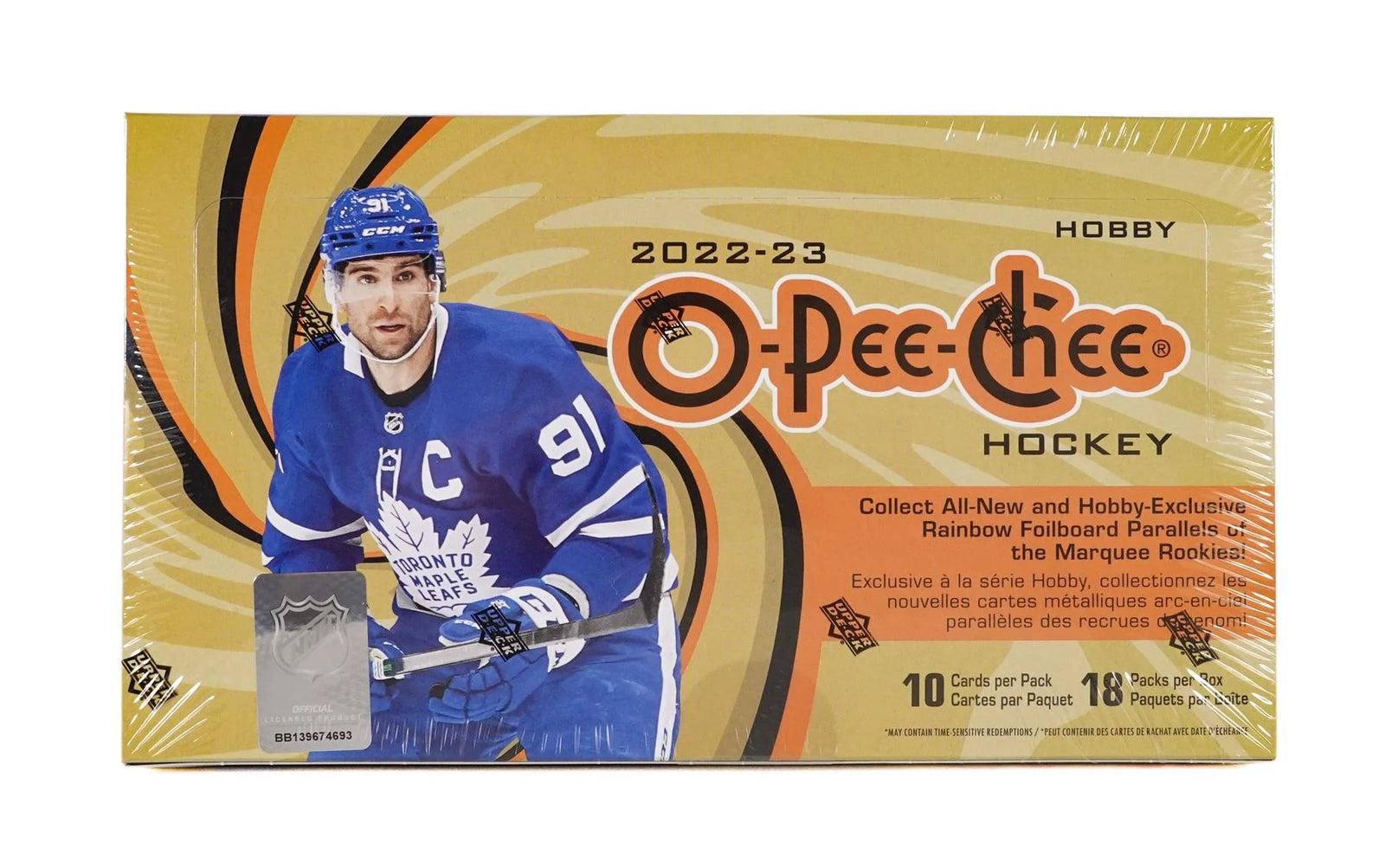DRAFT - Just In 2022/23 Upper Deck O-Pee-Chee Hockey Hobby Box
