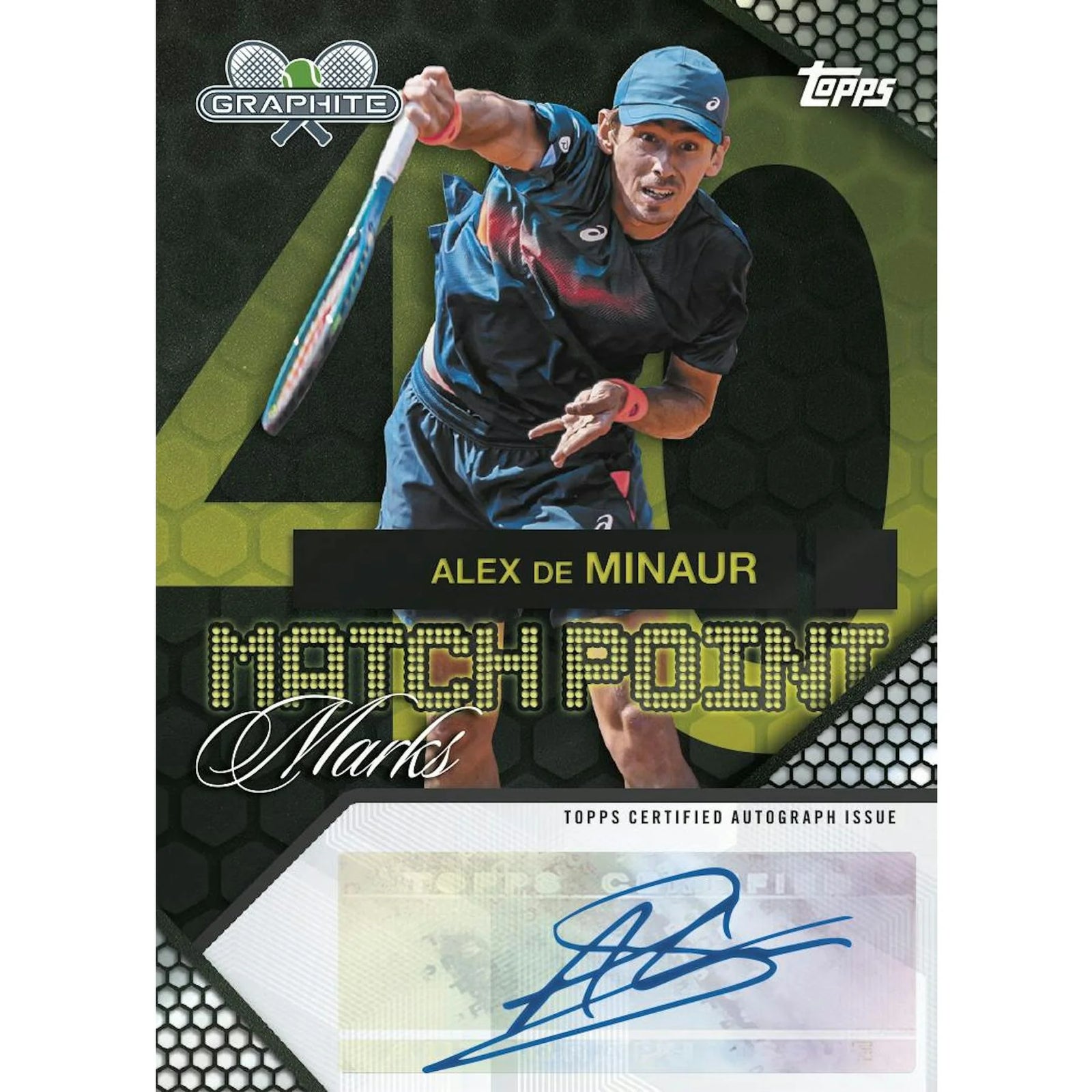 DRAFT - 2026 Topps Graphite Tennis Hobby 12-Box Case | SKU BVFE0MBMU8