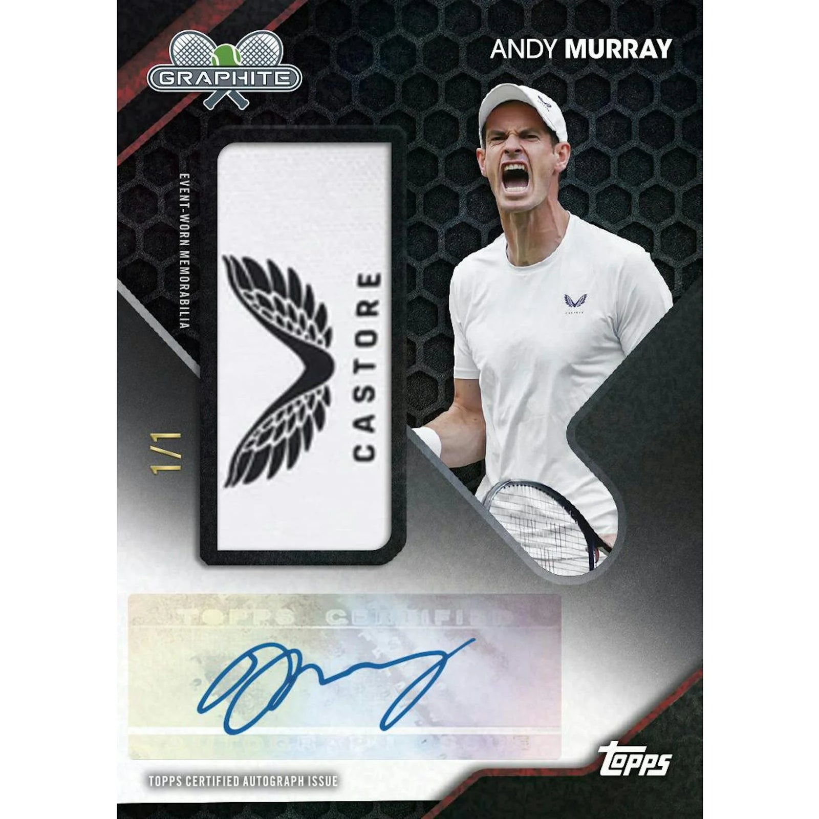 DRAFT - 2026 Topps Graphite Tennis Hobby 12-Box Case | SKU BVFE0MBMU8