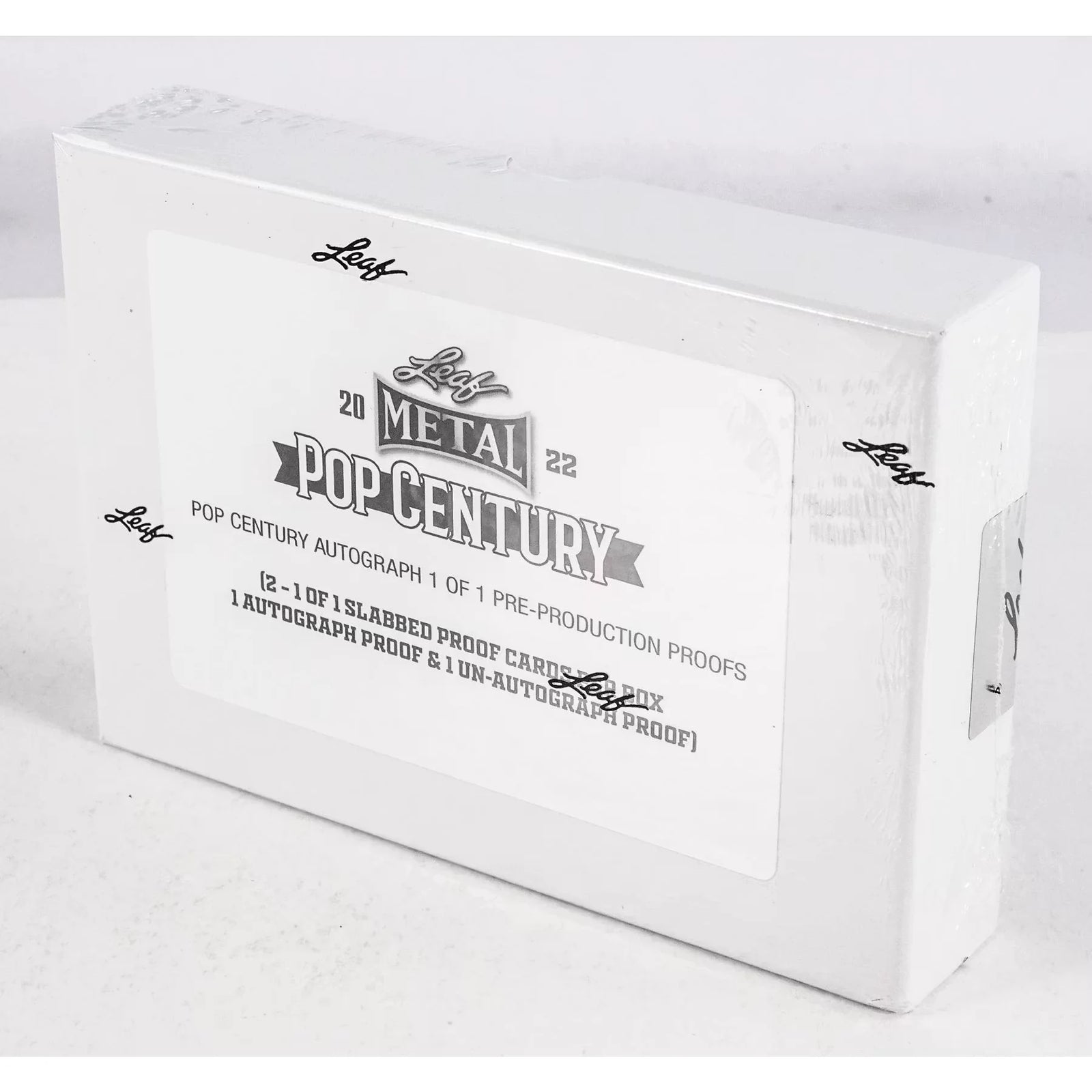 2022 Leaf Metal Pop Century Signed Pre-Production Proof Hobby Box (Ships Sealed Only)