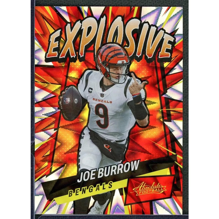Joe Burrow 2022 Panini Absolute Explosive #E2 Card