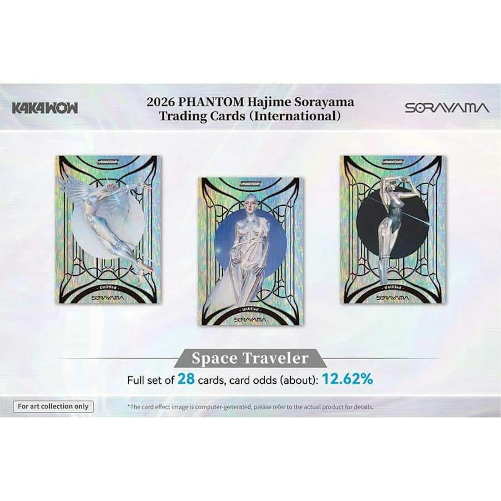 DRAFT - 2026 Kakawow Hajime Sorayama Phantom International Hobby 10-Box Case | Presell
