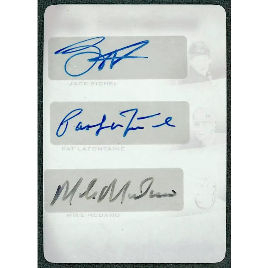 2015 Leaf Ultimate Eichel, Lafontaine, Modano Printing Plate 1/1 | Triple Auto