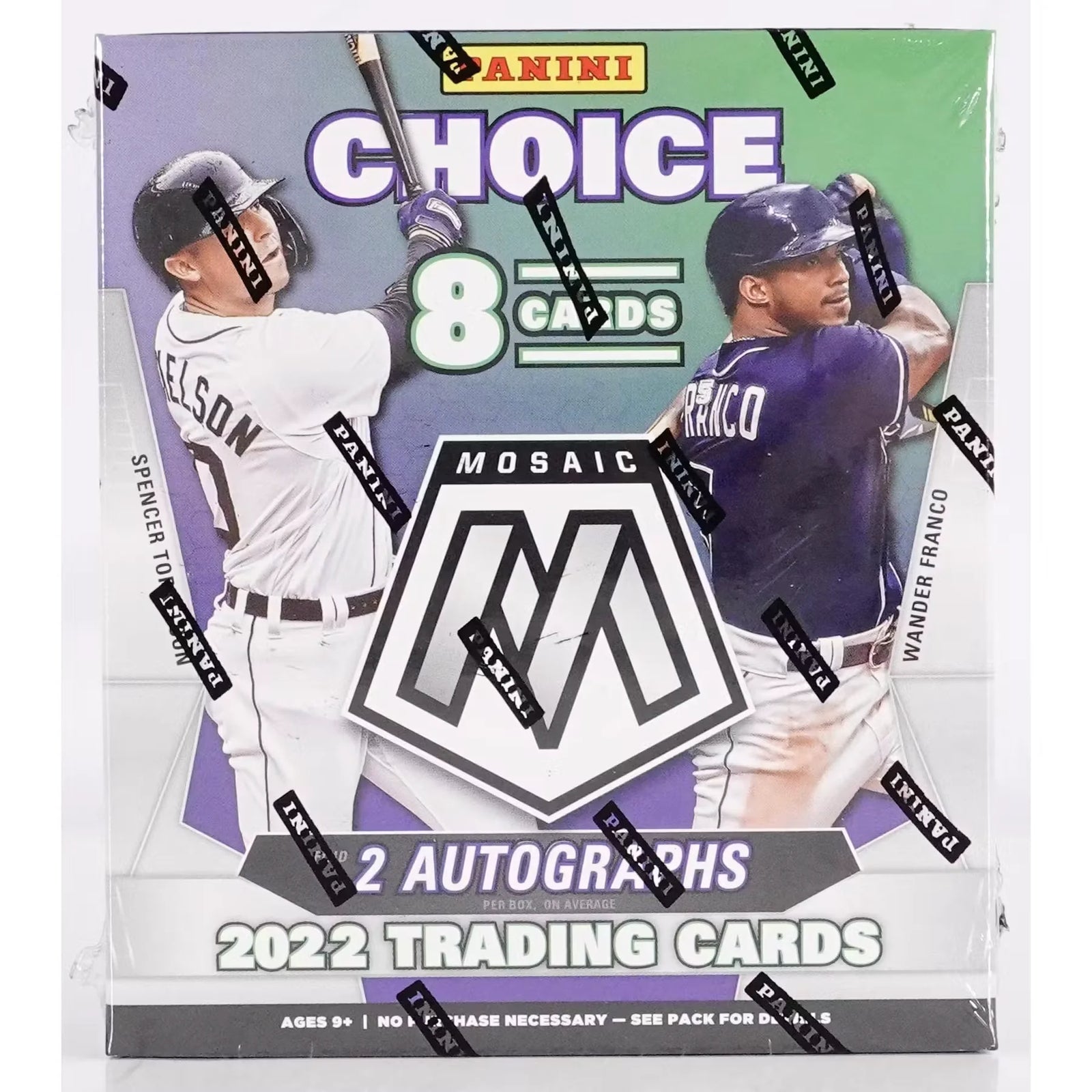 2022 Panini Mosaic Choice Baseball Hobby Box