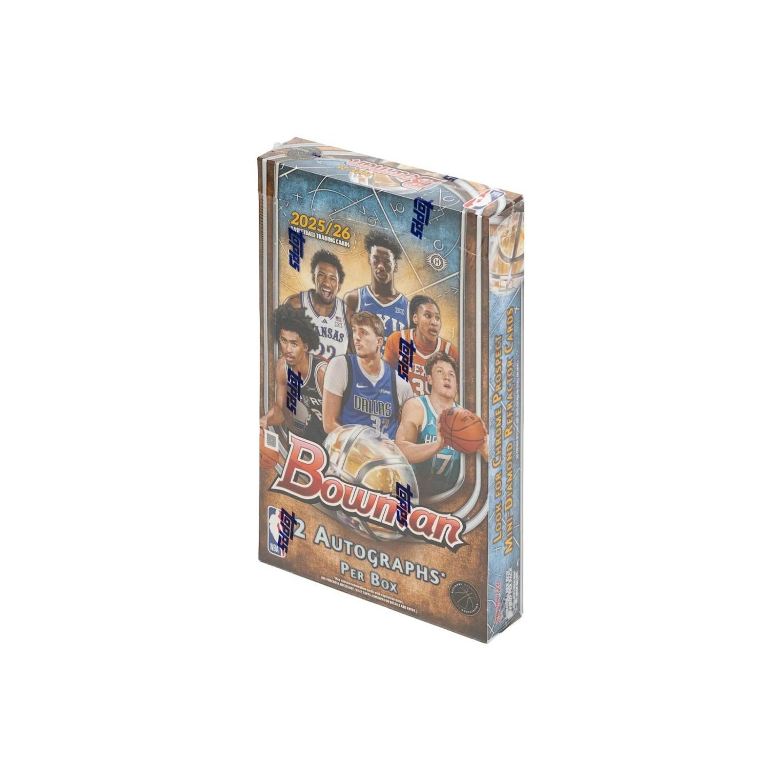 DRAFT - New 2025/26 Bowman Basketball Hobby 12-Box Case