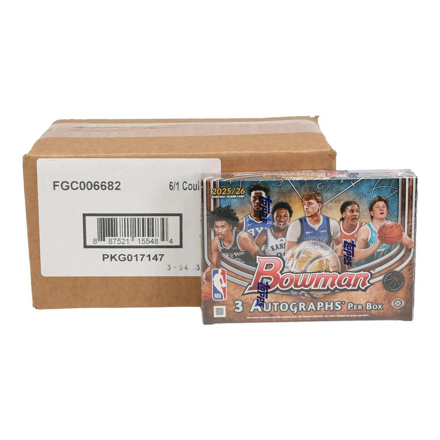DRAFT - 2025/26 Bowman Basketball Delight 6-Box Case | SKU BVFF0USYNS