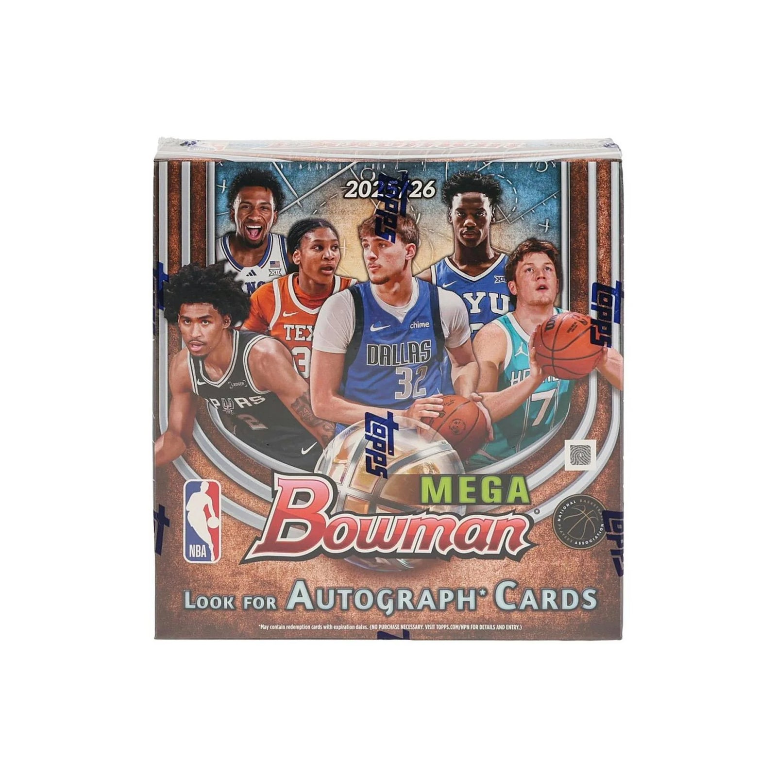 DRAFT - 2025/26 Bowman Basketball Mega Box $79.95 Add to Cart