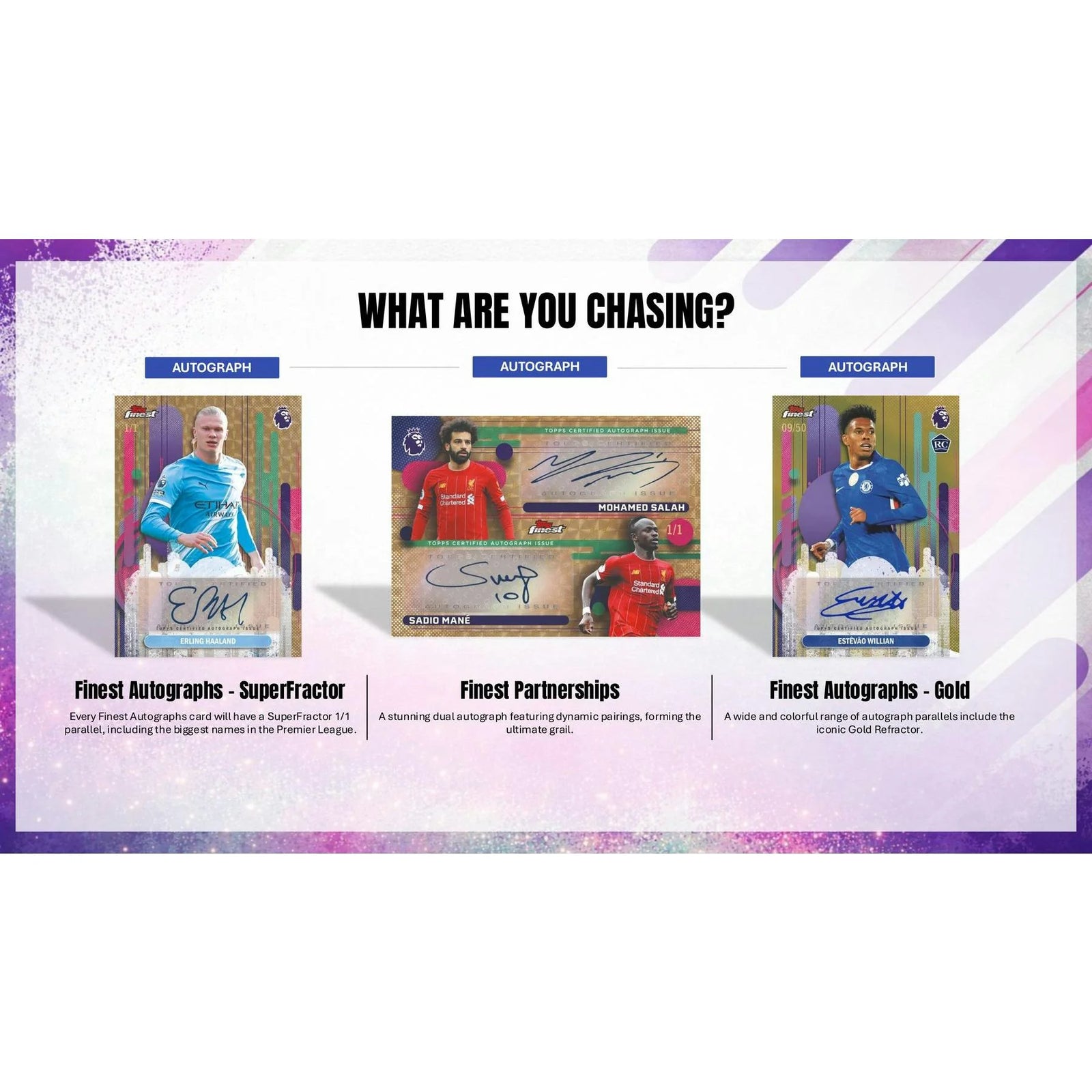 DRAFT - 2025-26 Topps Finest Premier League Hobby Box