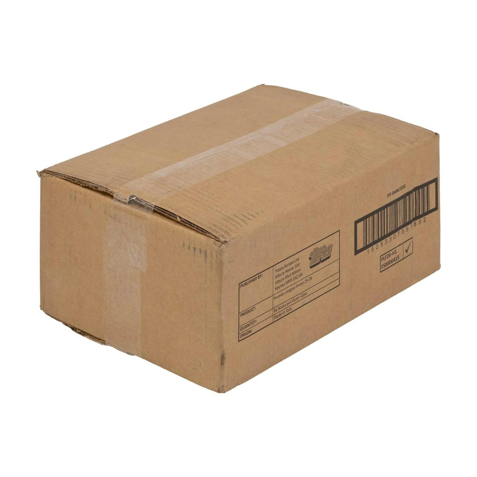 DRAFT - New 2026 Topps Finest Premier League EPL Soccer Hobby 8-Box Case