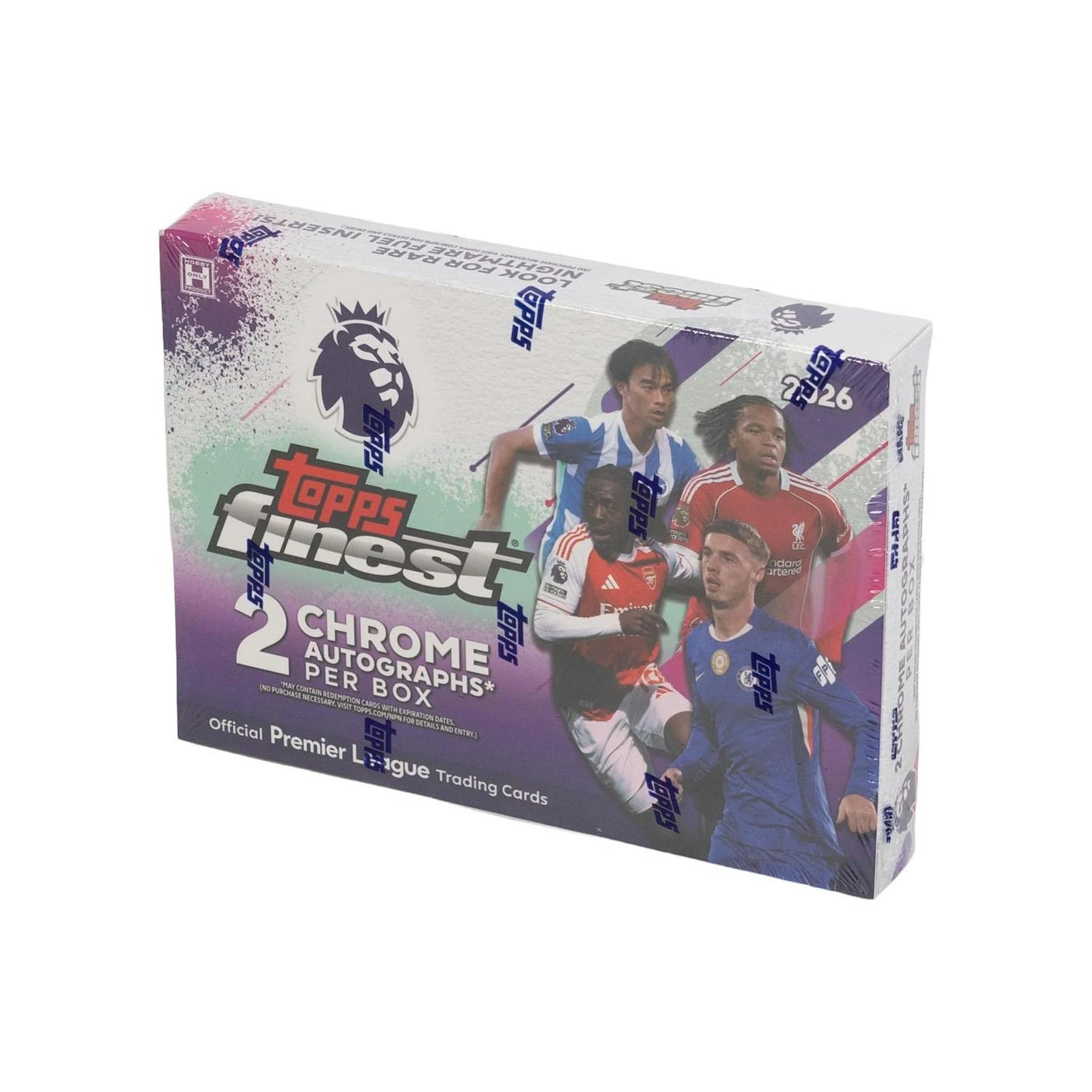 DRAFT - New 2026 Topps Finest Premier League EPL Soccer Hobby 8-Box Case