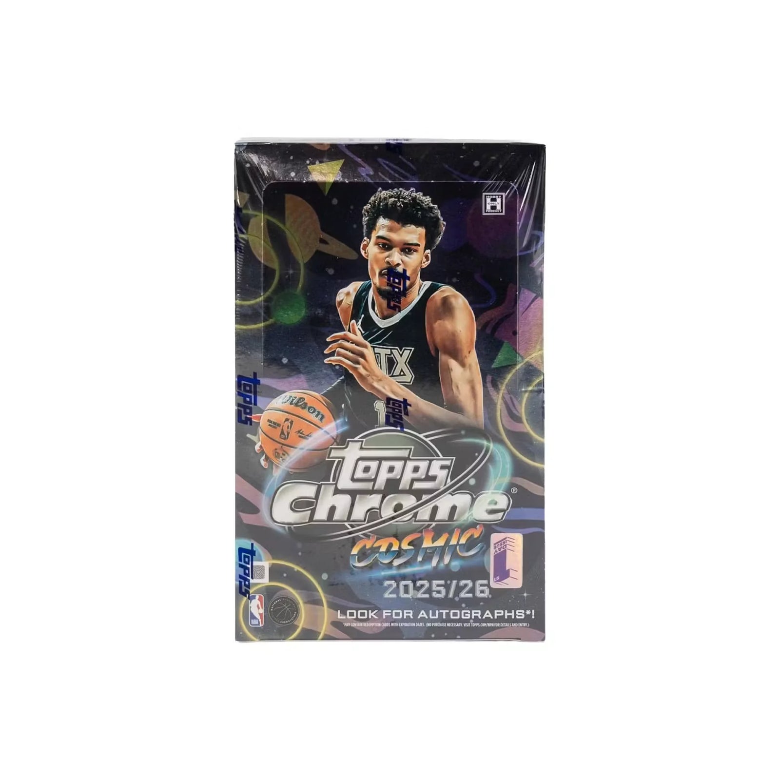 DRAFT - 2025/26 Topps Cosmic Chrome Basketball Hobby Box | First Day Issue