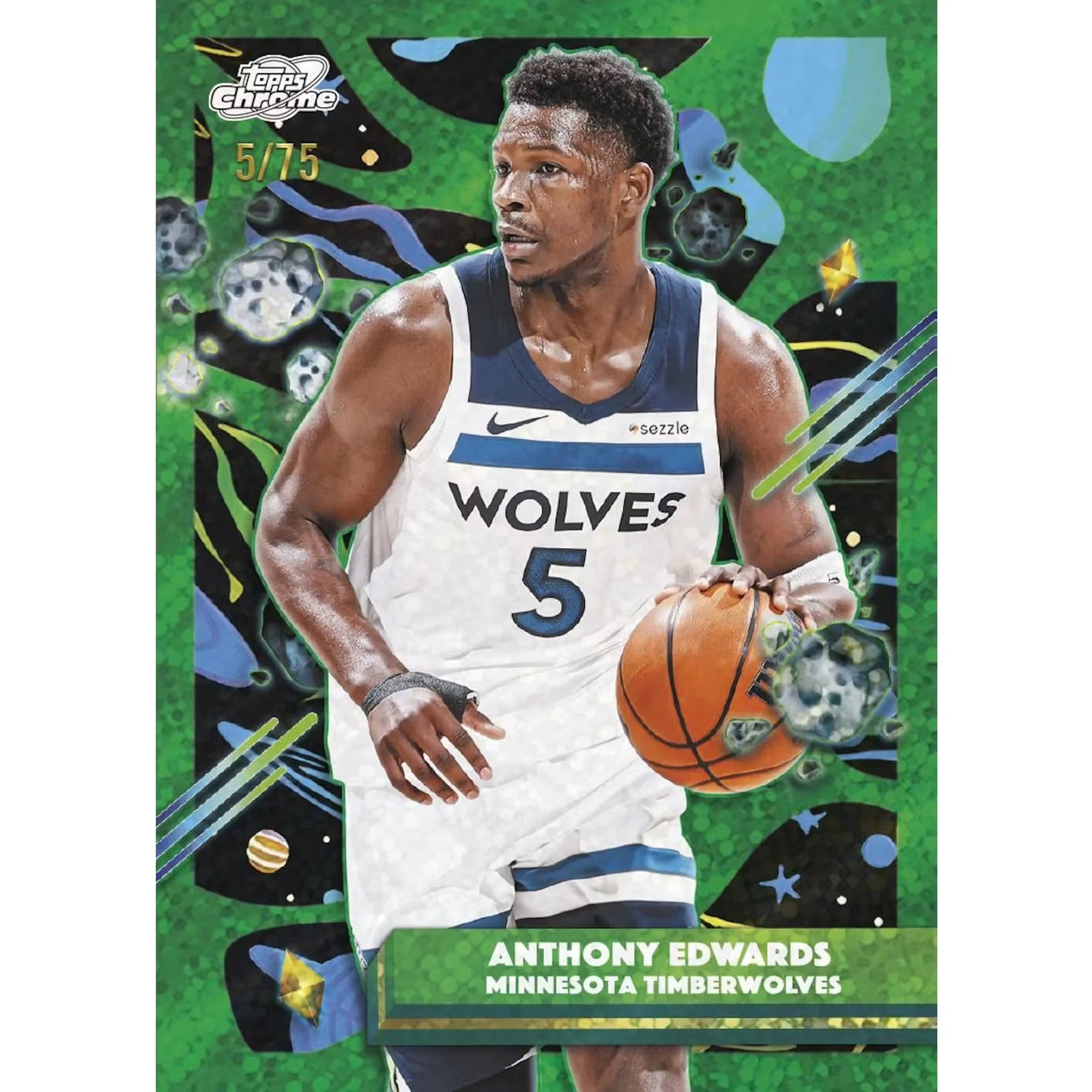 DRAFT - 2025/26 Topps Cosmic Chrome Basketball Hobby Box | First Day Issue