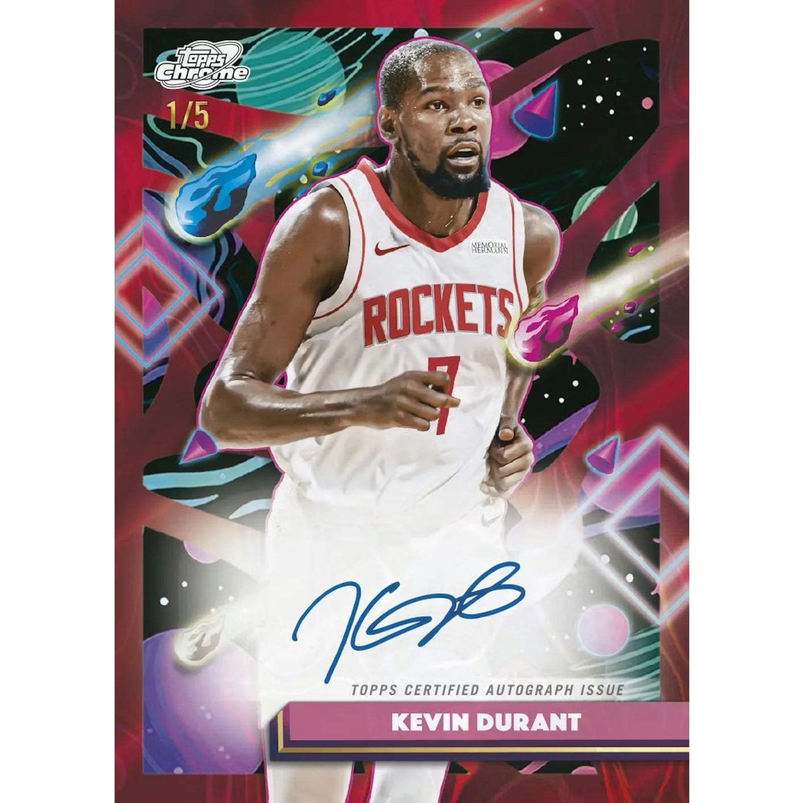DRAFT - 2025/26 Topps Cosmic Chrome Basketball Hobby Box | First Day Issue