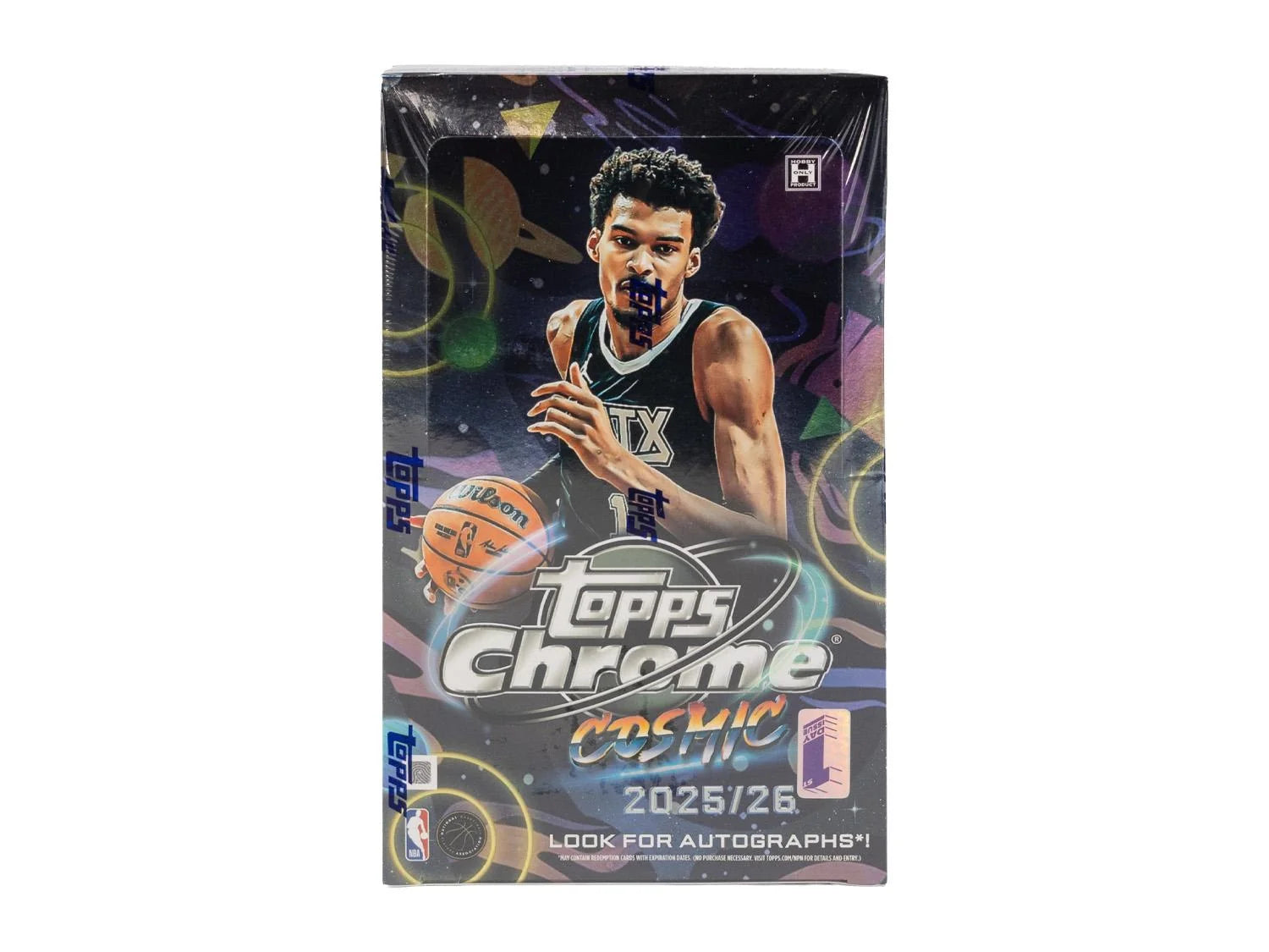 DRAFT - 2025/26 Topps Cosmic Chrome Basketball Hobby Box | First Day Issue