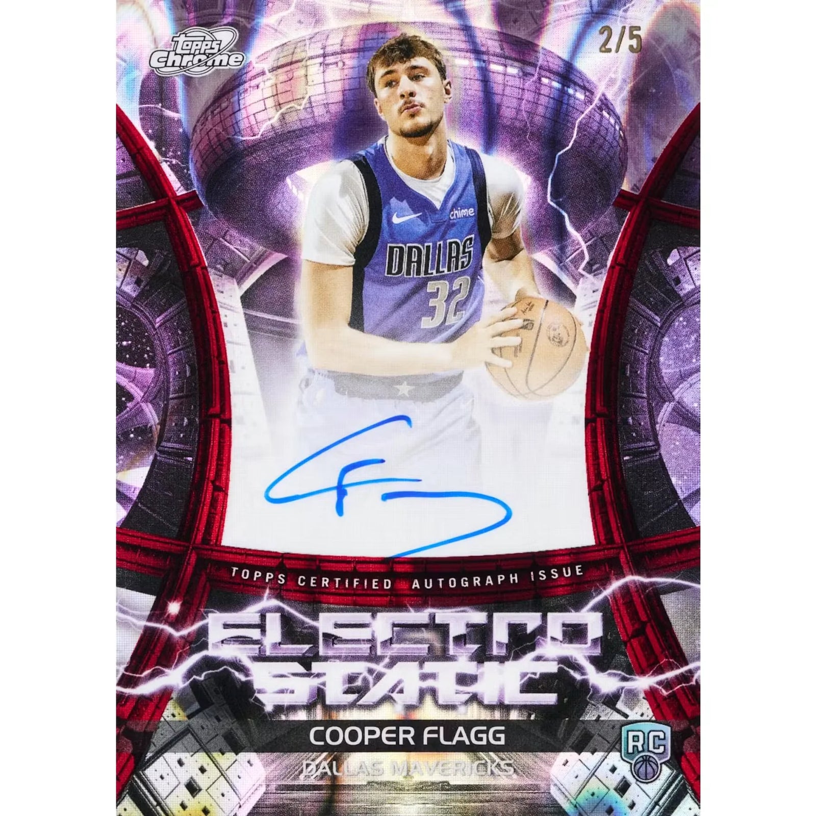 DRAFT - 2025/26 Topps Cosmic Chrome Basketball Hobby Box | First Day Issue