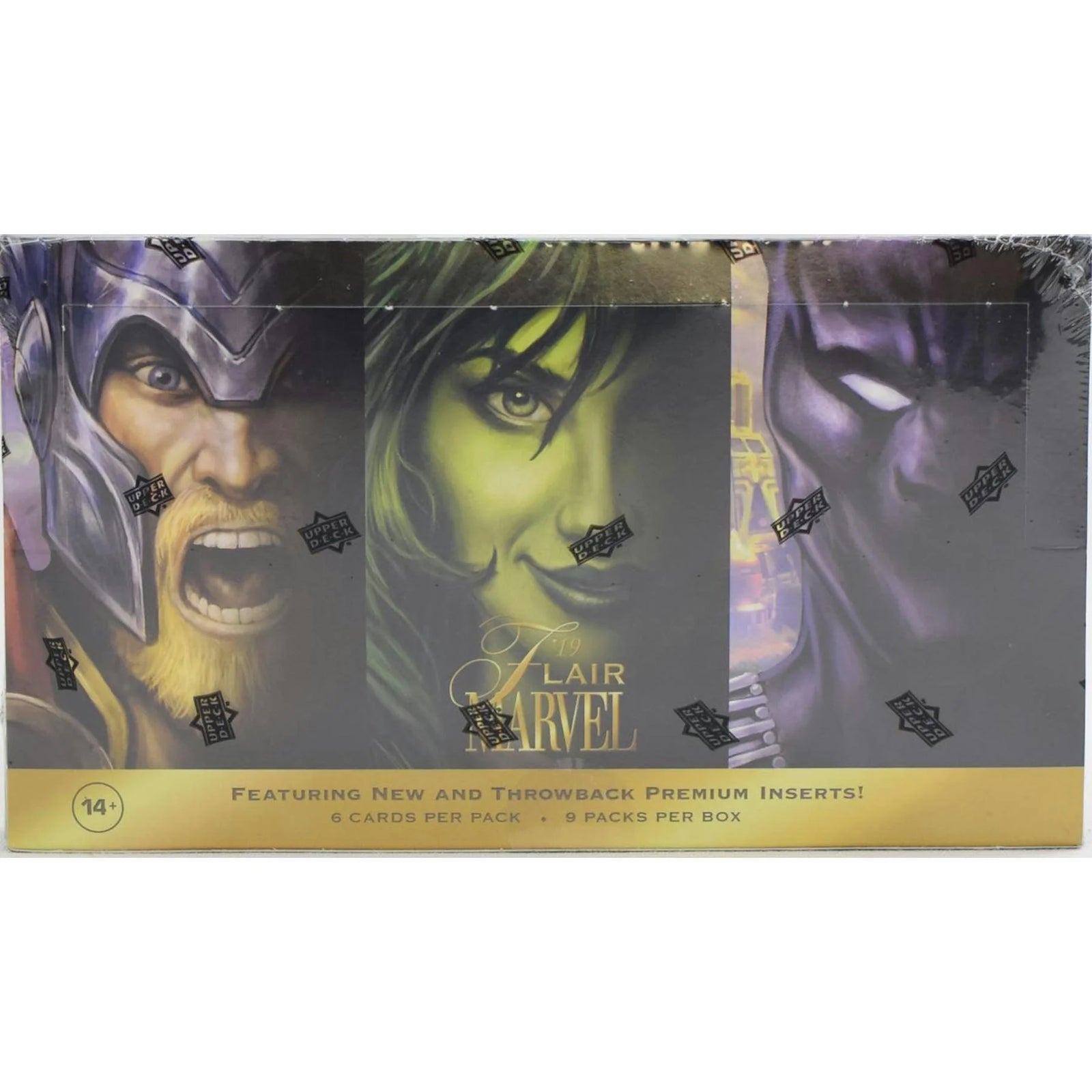 DRAFT - 2019 Upper Deck Flair Marvel Hobby Box | Entertainment Cards
