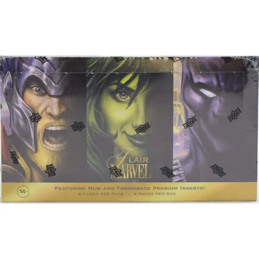 DRAFT - 2019 Upper Deck Flair Marvel Hobby Box | Entertainment Cards