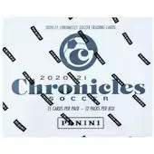 2020 21 Panini Chronicles Soccer Multi Cello 12 Pack Box