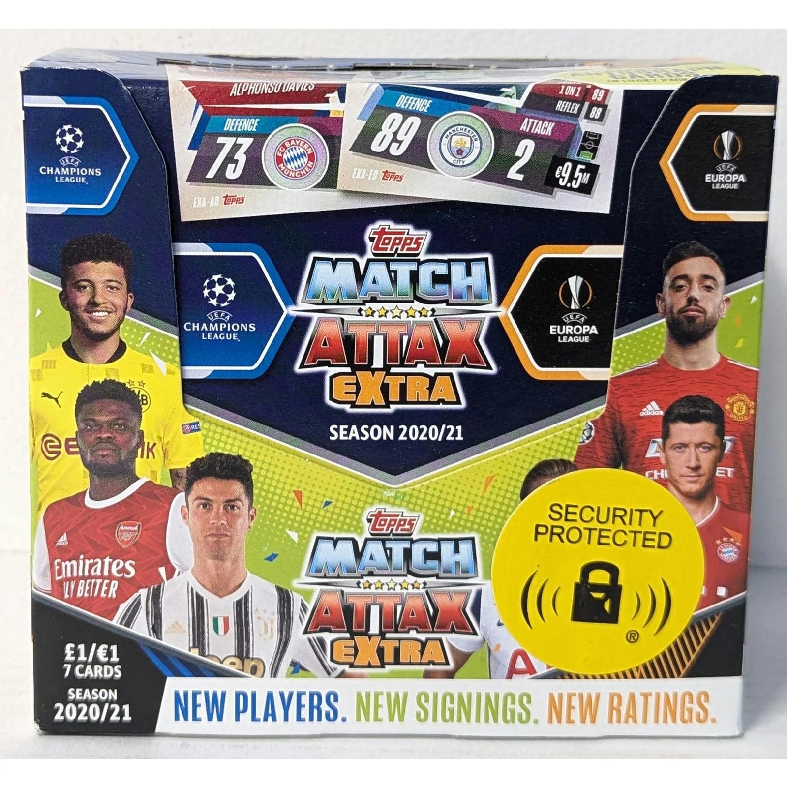 DRAFT - Just In 2020/21 Topps Match Attax Extra Soccer Hobby Box (Reed Buy)