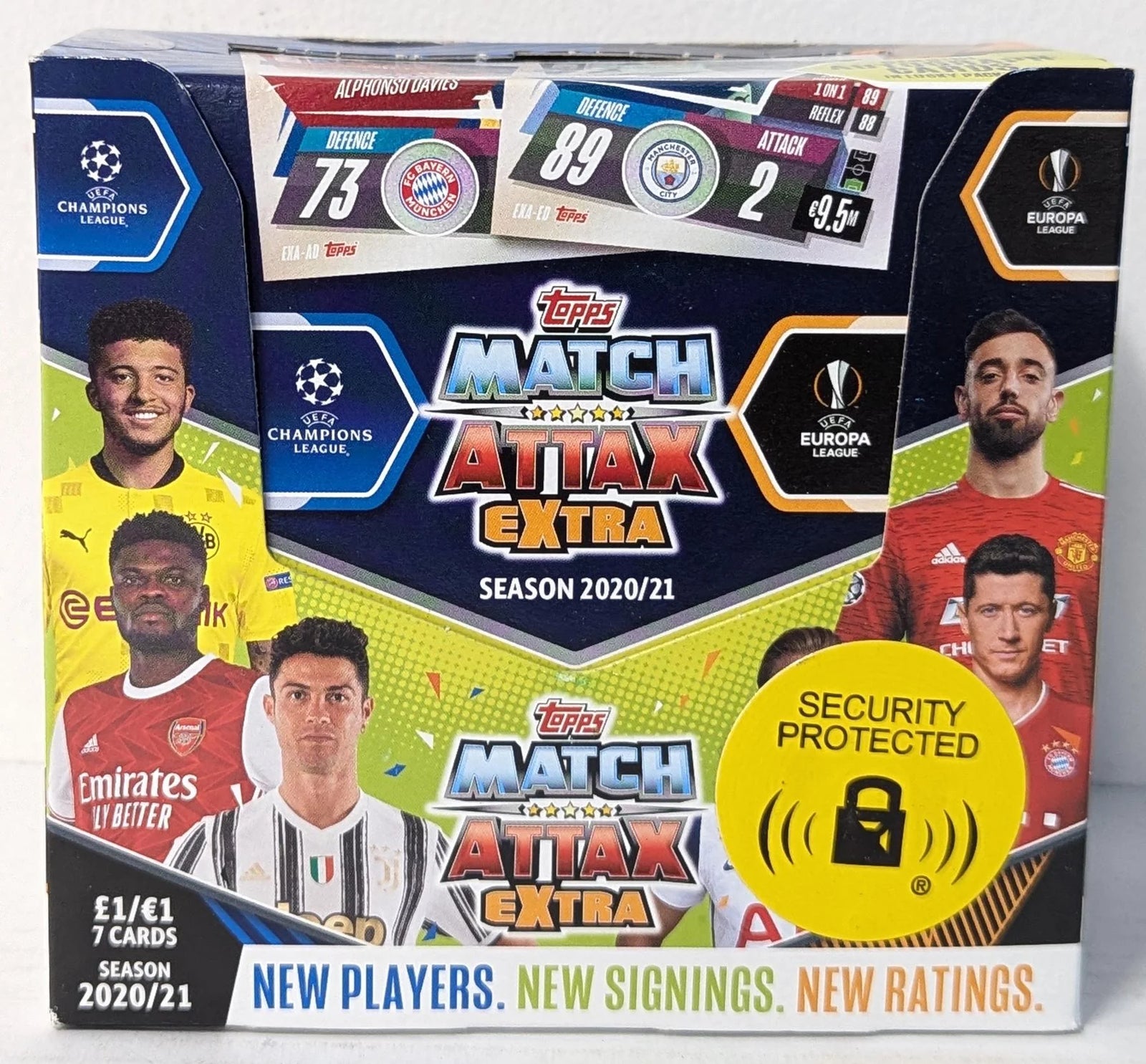 DRAFT - Just In 2020/21 Topps Match Attax Extra Soccer Hobby Box (Reed Buy)