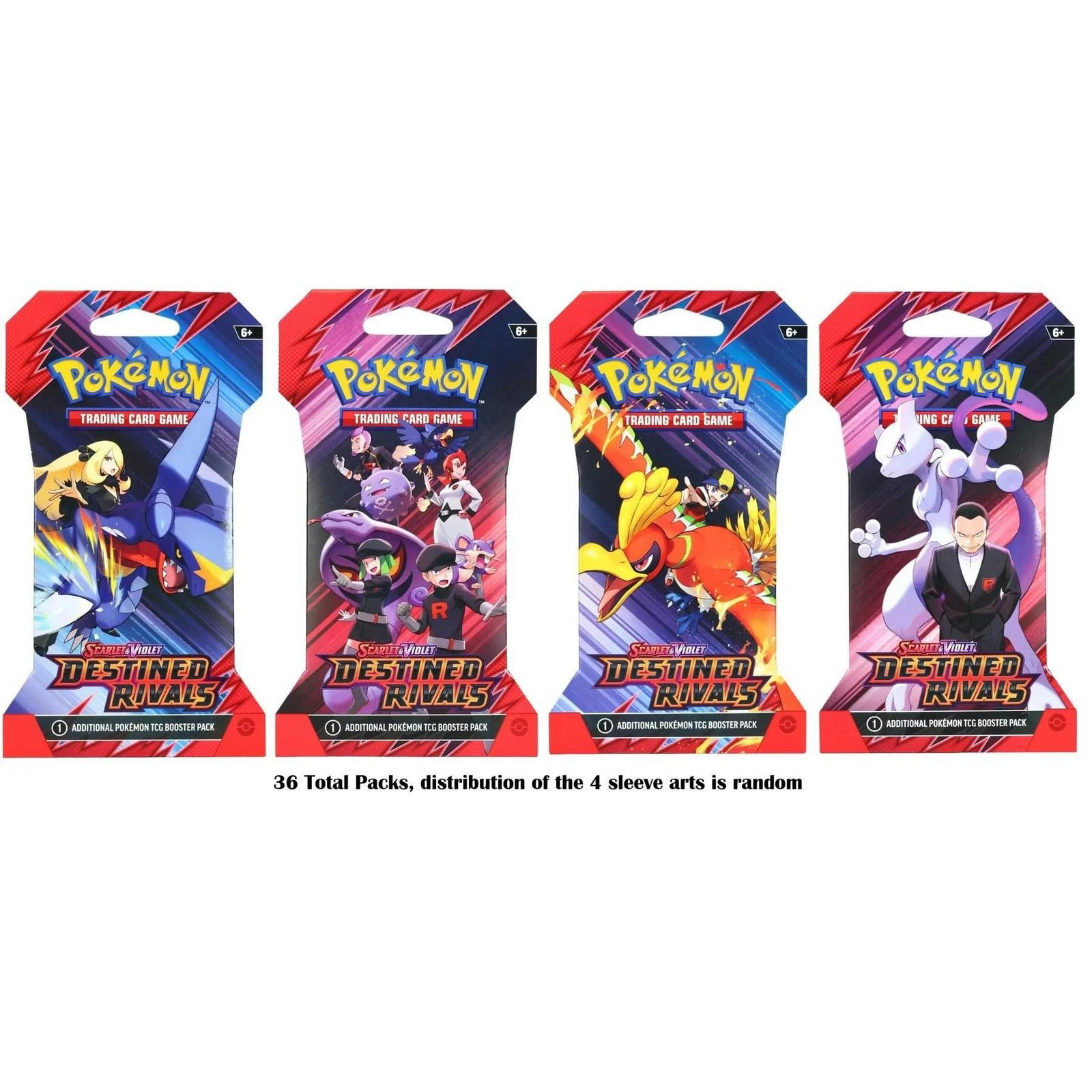 DRAFT - Pokemon Scarlet & Violet Destined Rivals Booster Box | 36 Sleeved Packs