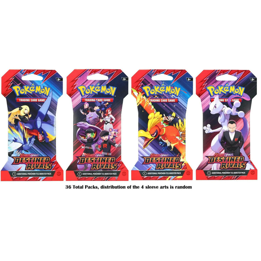 DRAFT - Pokemon Scarlet & Violet Destined Rivals Booster Box | 36 Sleeved Packs