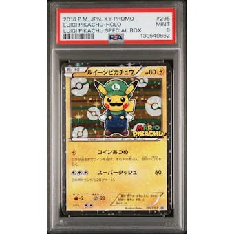 DRAFT - 2016 Pokemon Luigi Special Box Promo Holo #295 | PSA 9 | dacardworld:BVFK0TWTGK
