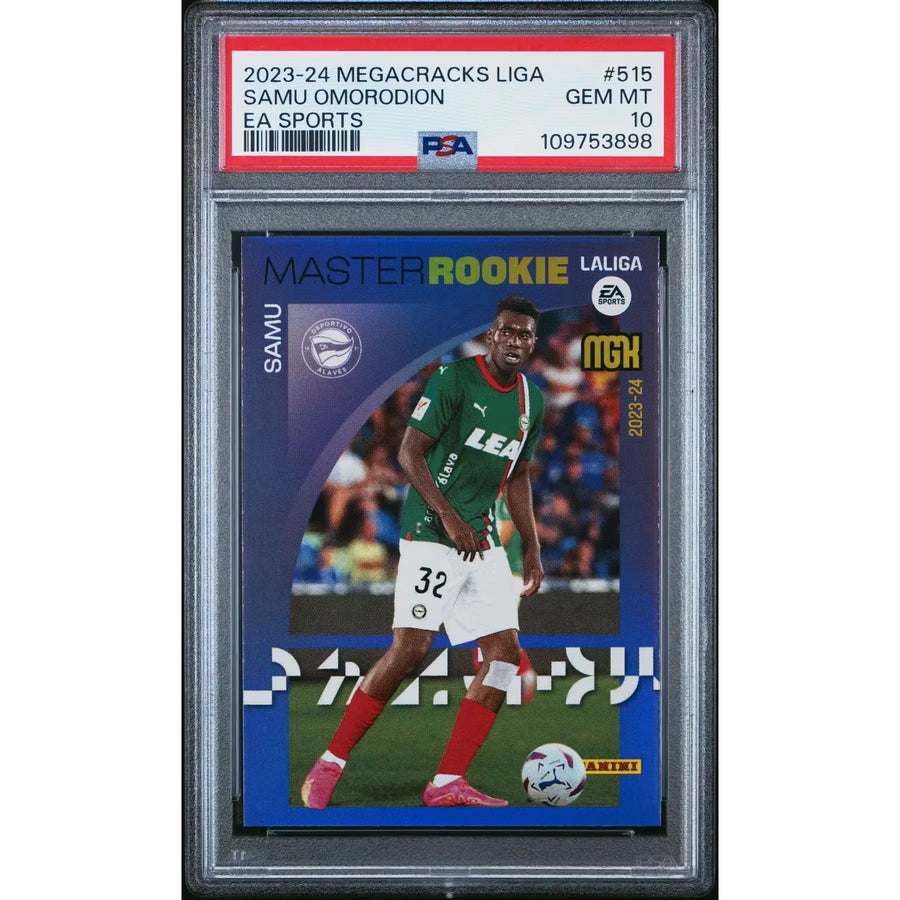 Samu Omorodion 2023-24 Panini Megacracks Rookie Card PSA 10 | #515
