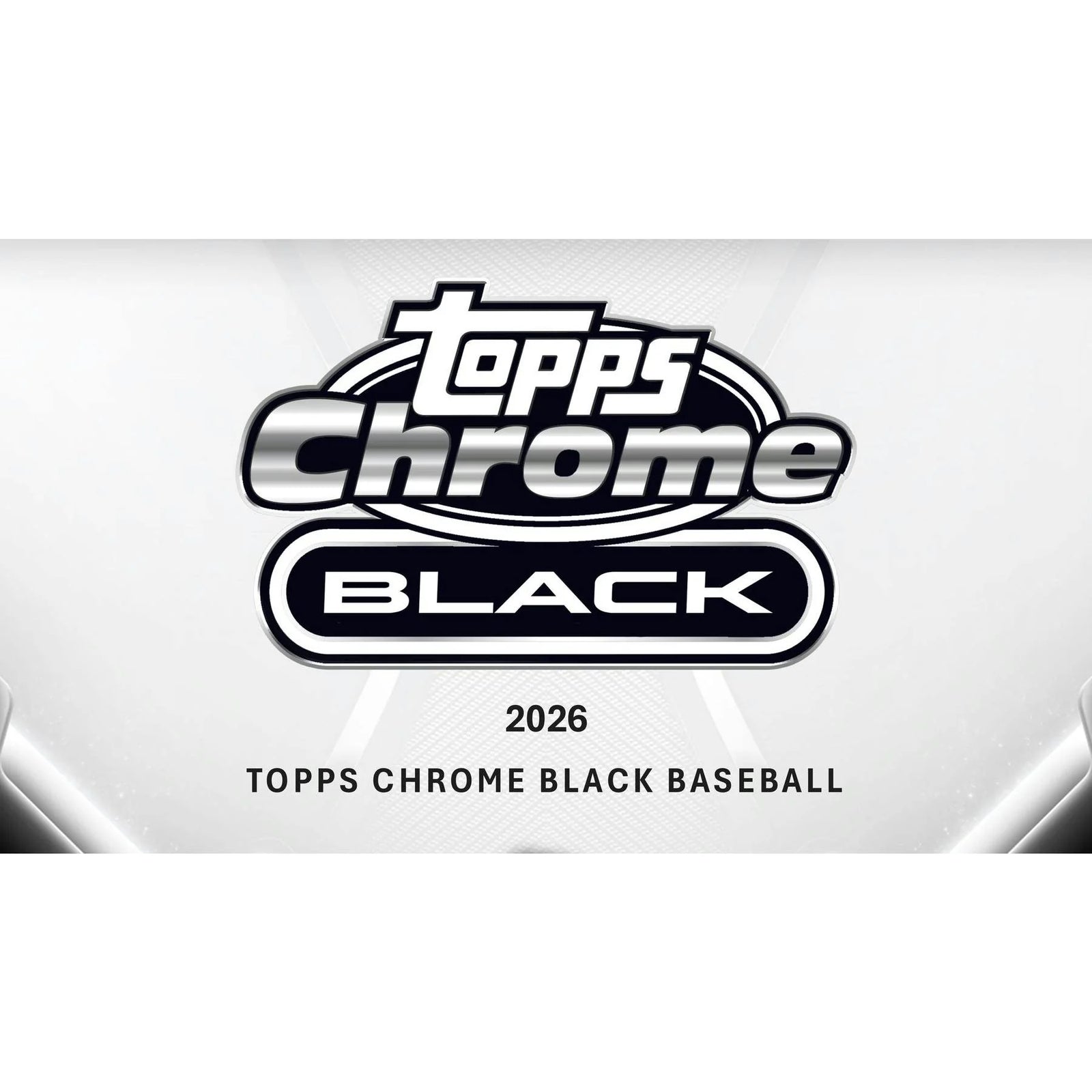 DRAFT - 2026 Topps Chrome Black Baseball Hobby 12-Box Case