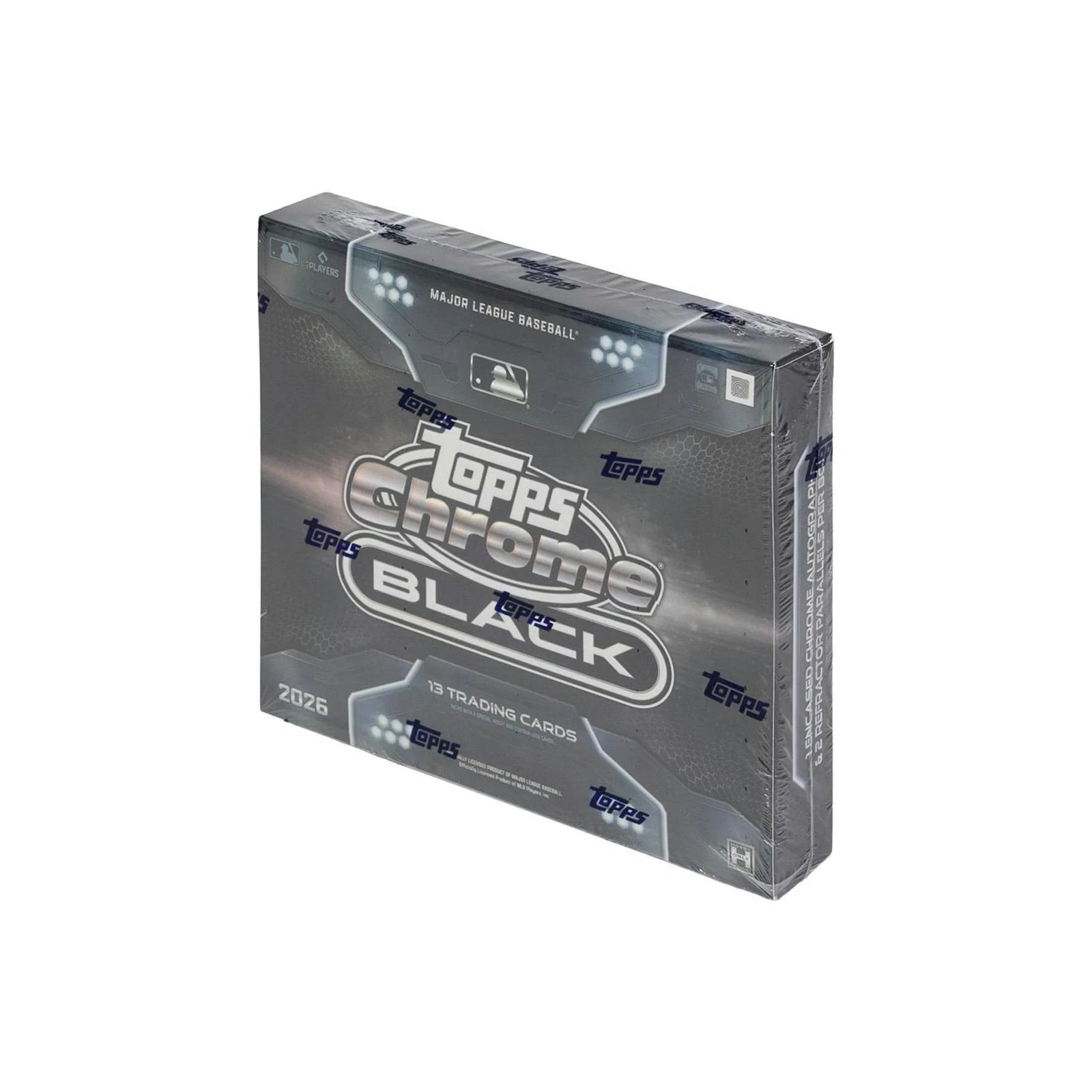 DRAFT - 2026 Topps Chrome Black Baseball Hobby 12-Box Case