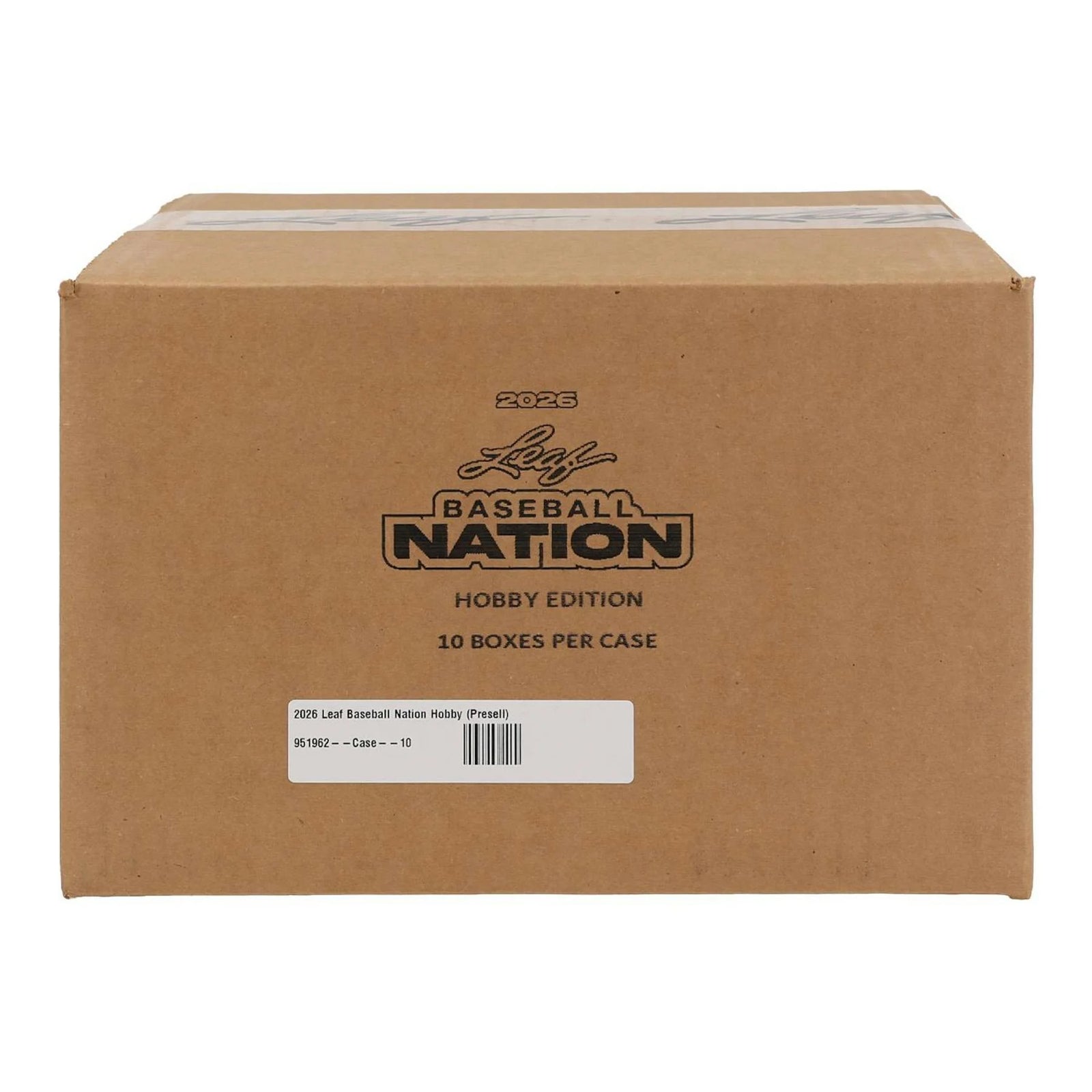DRAFT - New 2026 Leaf Baseball Nation Hobby 10-Box Case