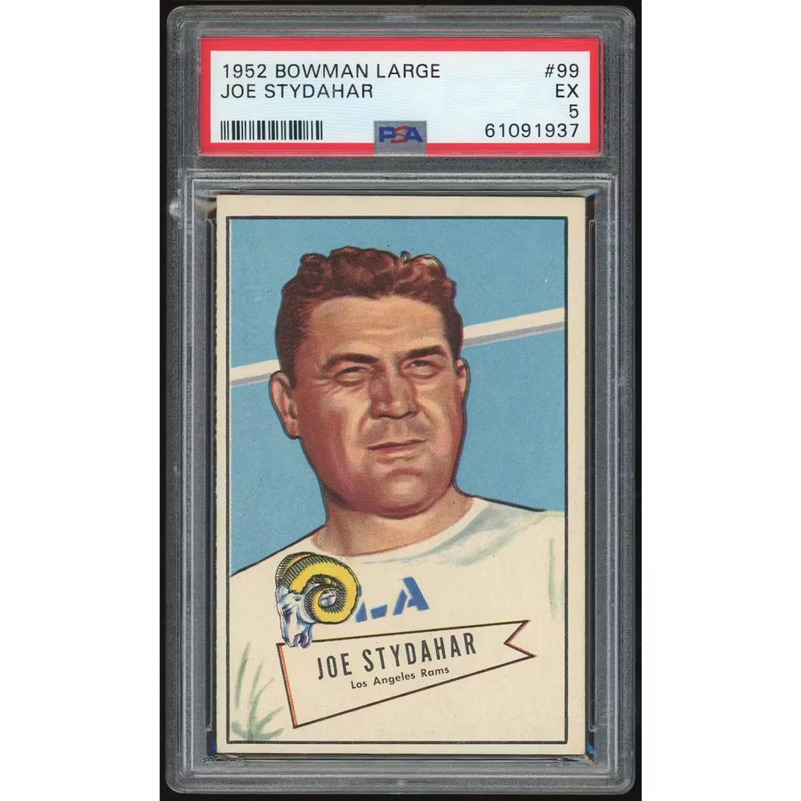 1952 Bowman Large #99 Joe Stydahar | PSA 5 1937