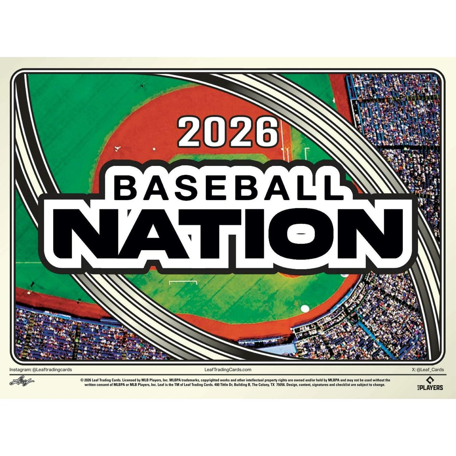 DRAFT - New 2026 Leaf Baseball Nation Hobby Jumbo Box