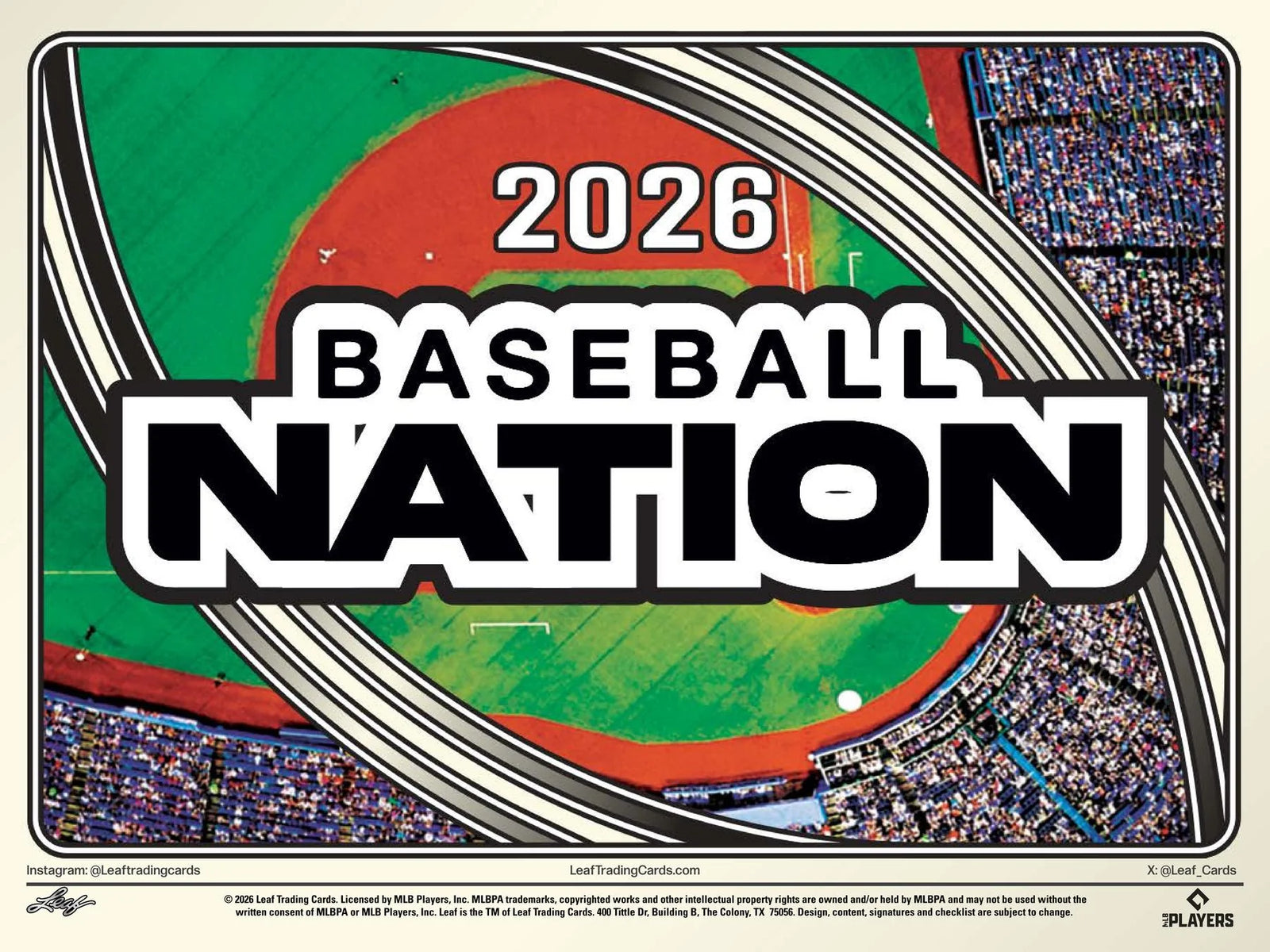 DRAFT - New 2026 Leaf Baseball Nation Hobby Jumbo Box