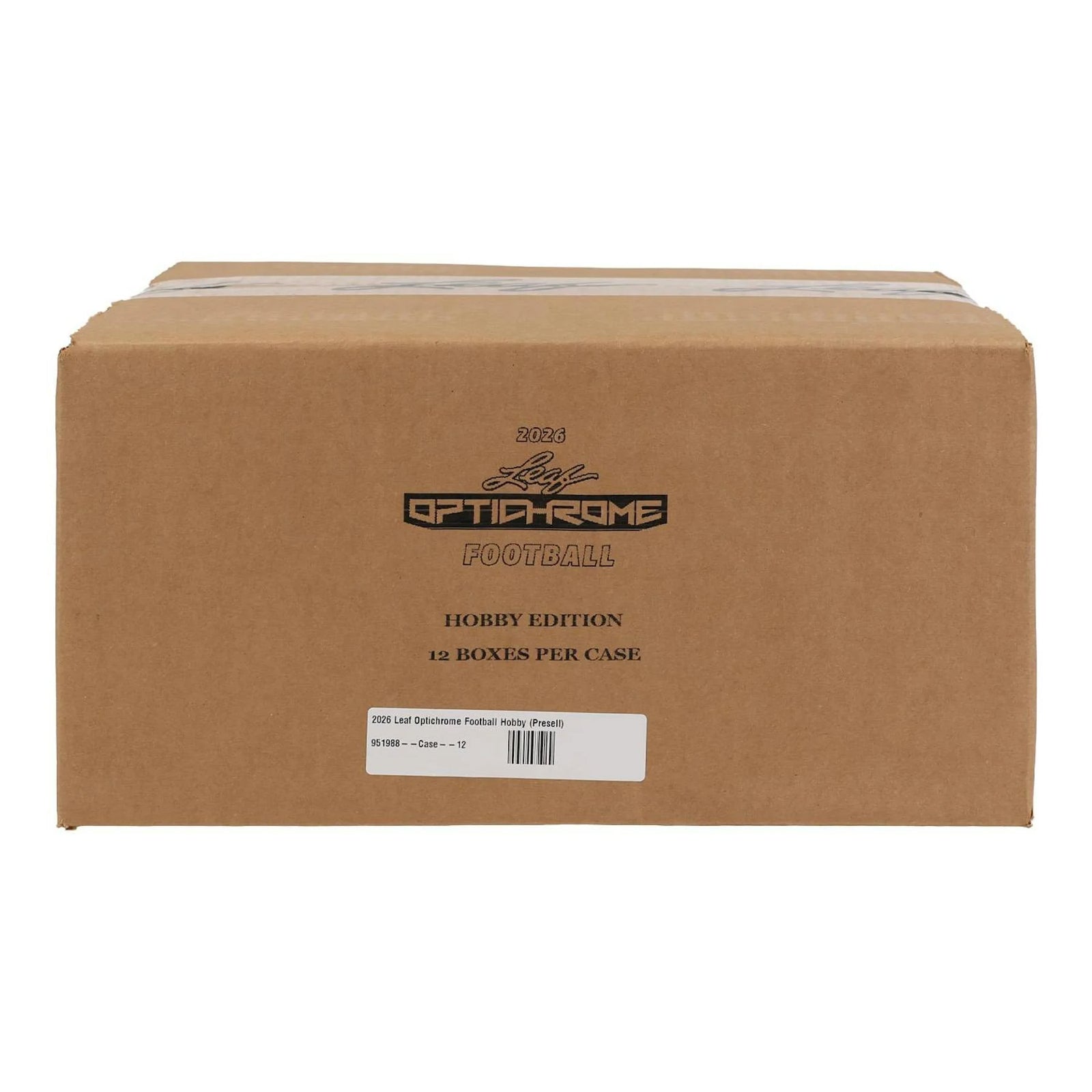 DRAFT - New 2026 Leaf Optichrome Football Hobby 12-Box Case