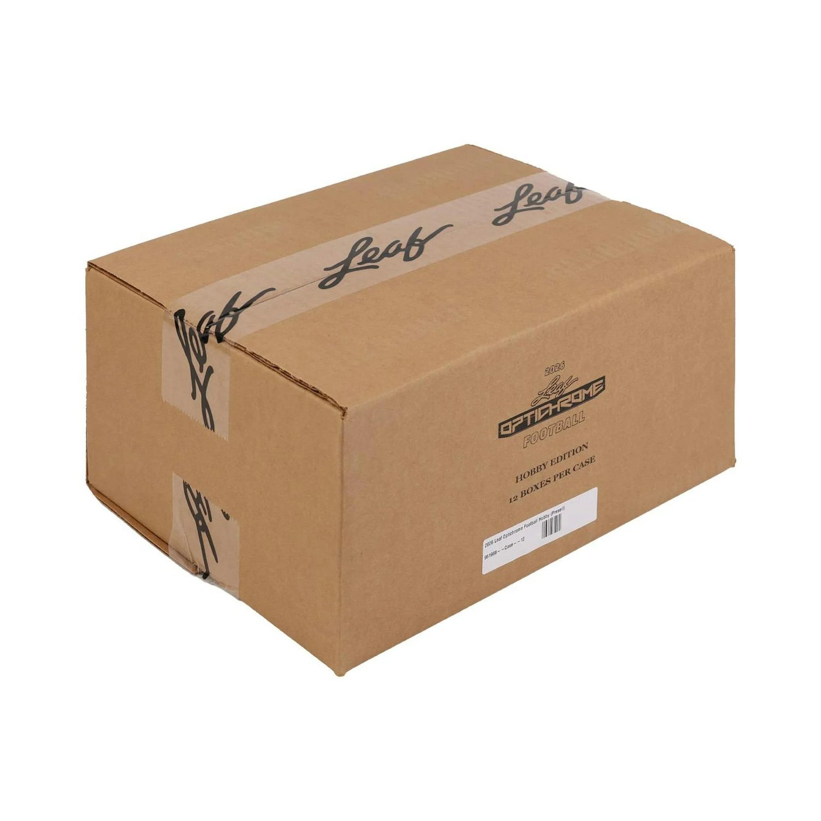 DRAFT - New 2026 Leaf Optichrome Football Hobby 12-Box Case