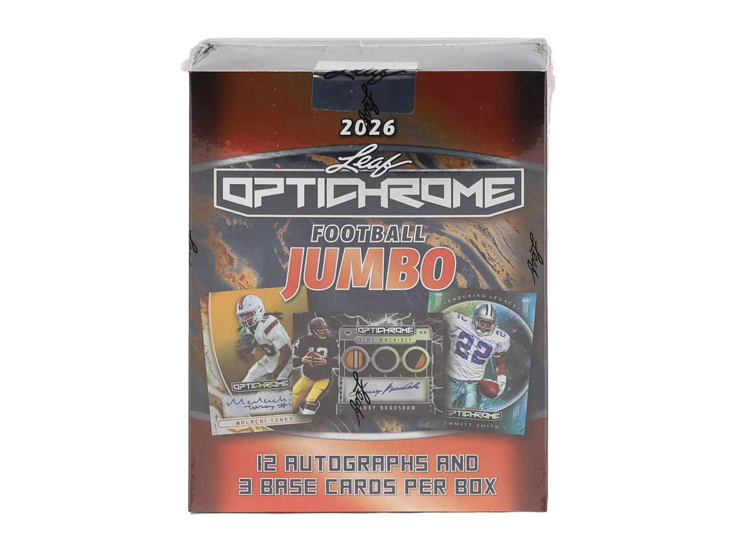 DRAFT - New 2026 Leaf Optichrome Football Hobby Jumbo Box