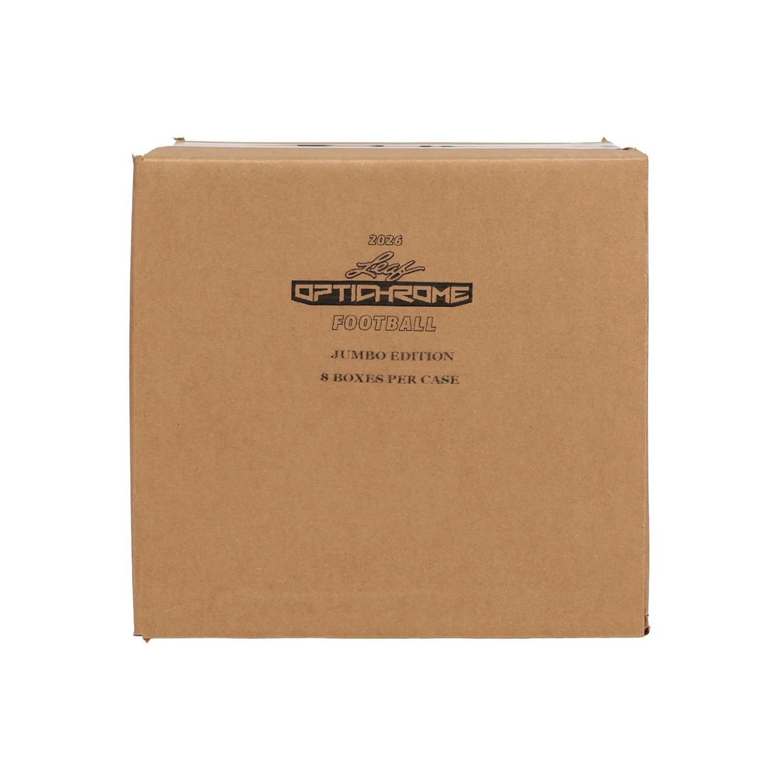 DRAFT - New 2026 Leaf Optichrome Football Hobby Jumbo 8-Box Case