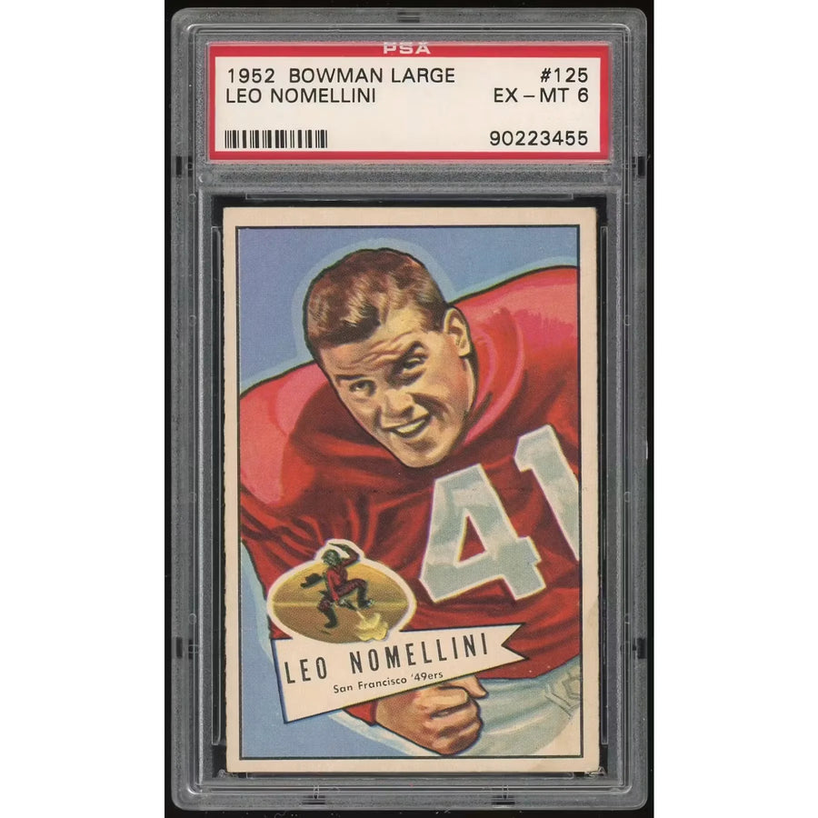 Leo Nomellini 1952 Bowman Large #125 | PSA 6
