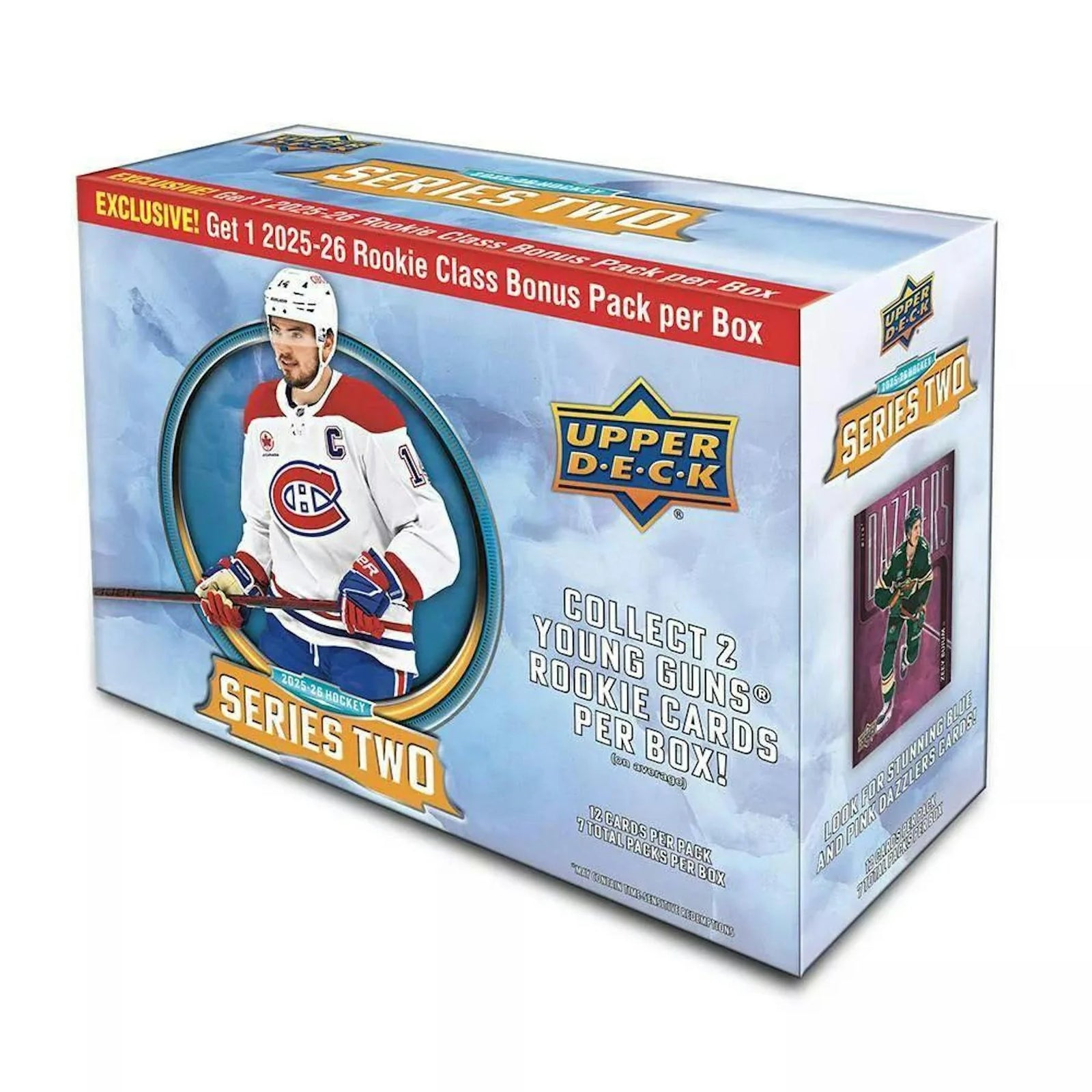 DRAFT - New 2025/26 Upper Deck Series 2 Hockey Mega Box (Rookie Class Bonus Pack!)