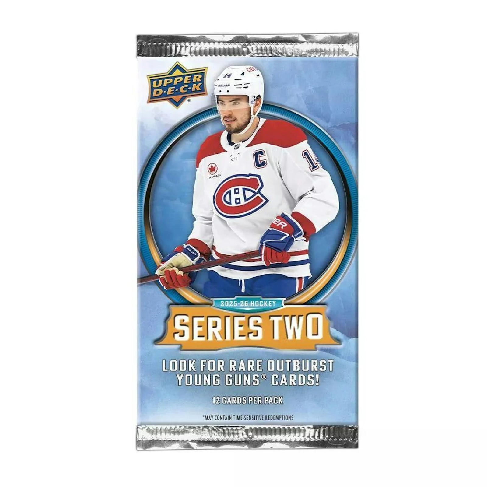DRAFT - New 2025/26 Upper Deck Series 2 Hockey Mega Box (Rookie Class Bonus Pack!)