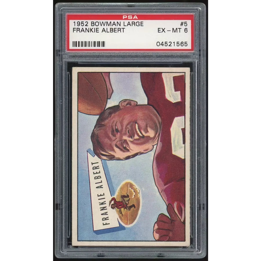 1952 Bowman Large #5 Frankie Albert | PSA 6
